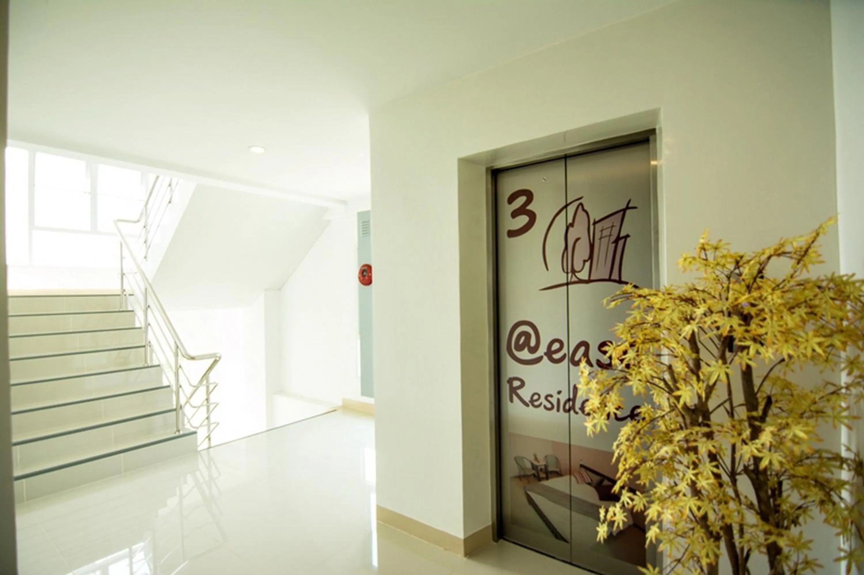 Lobby or reception in At Ease Hotel Suvarnabhumi