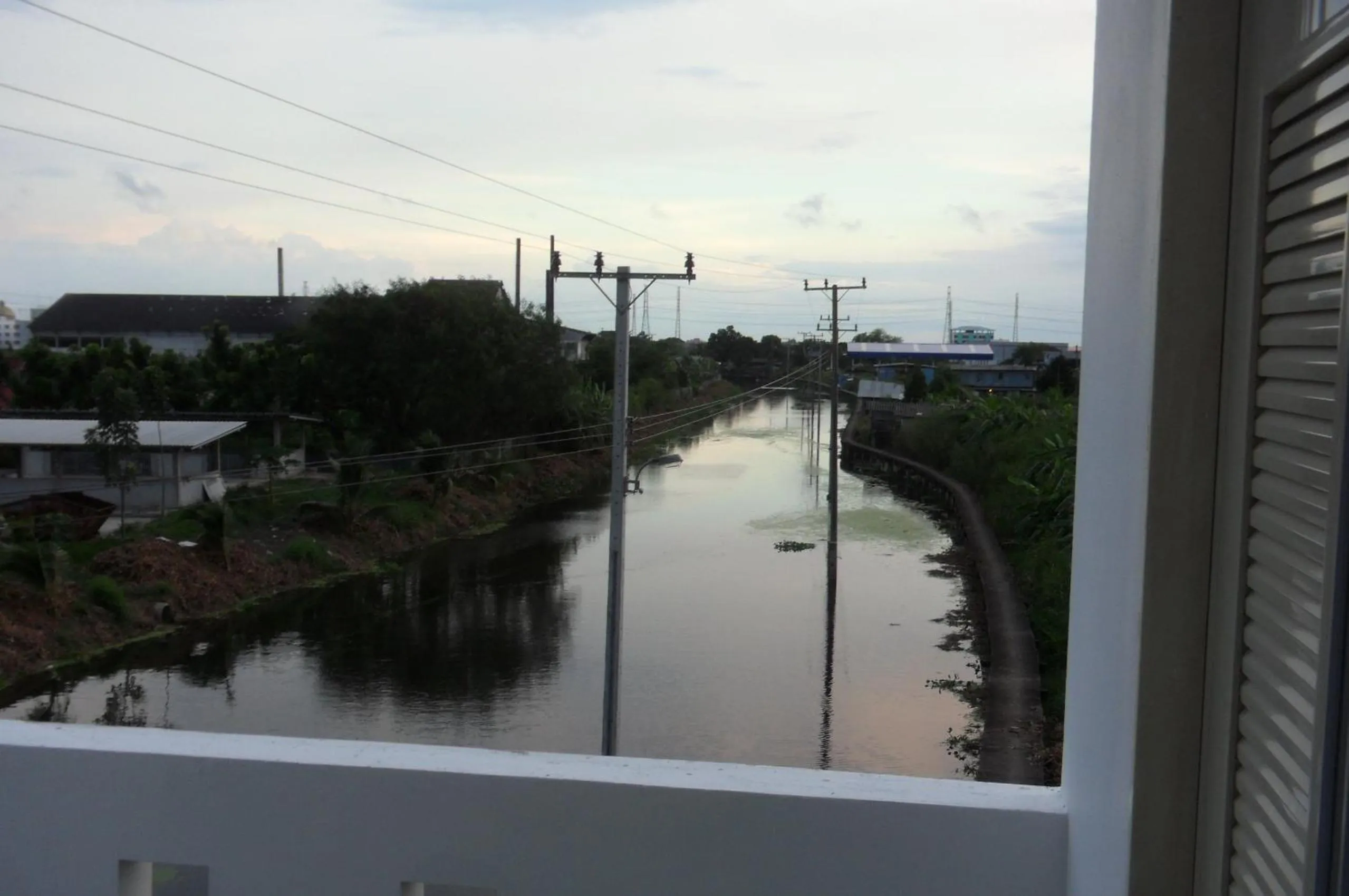 River view in At Ease Hotel Suvarnabhumi