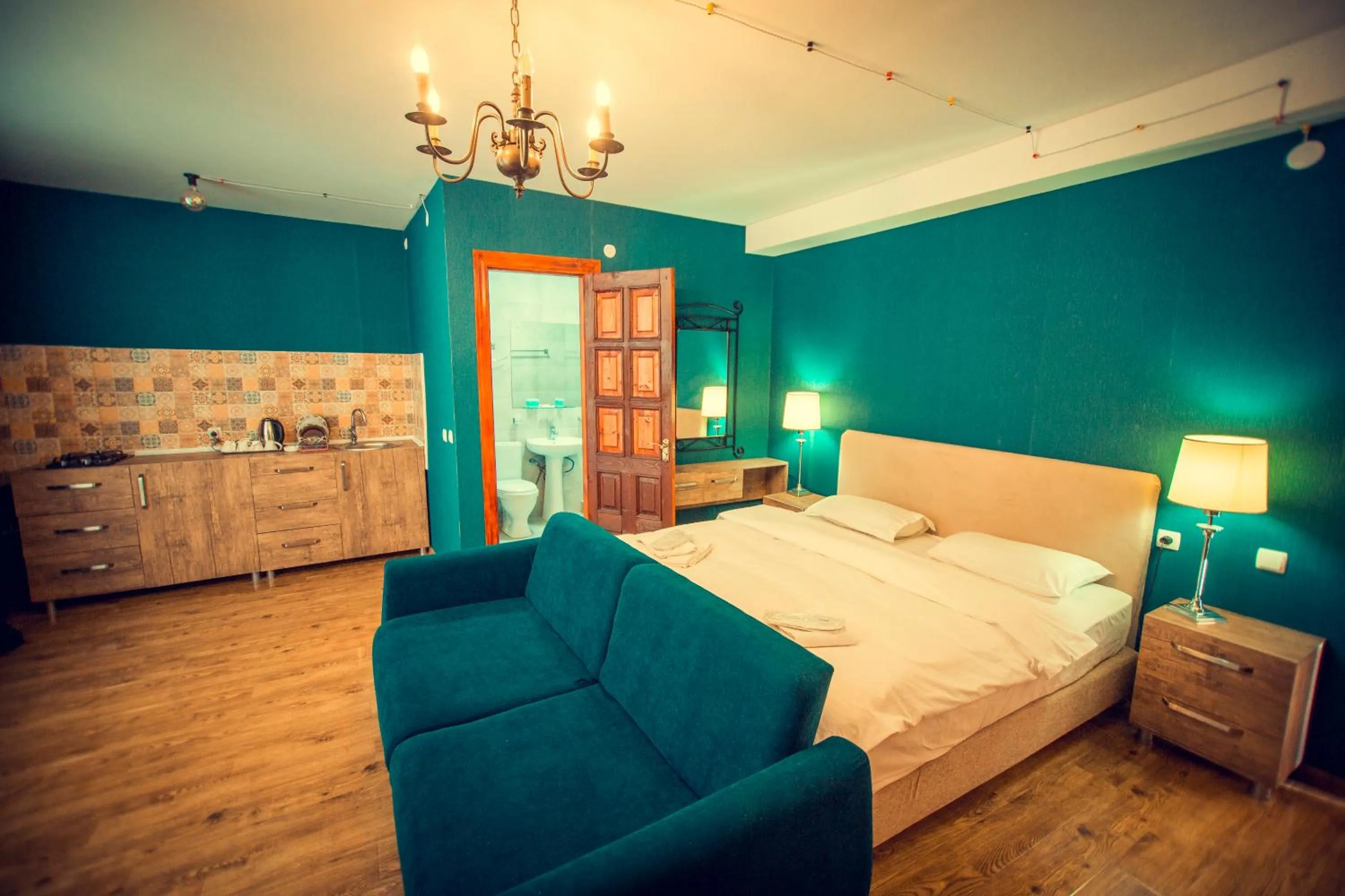 Bed in Boutique Hotel Shale