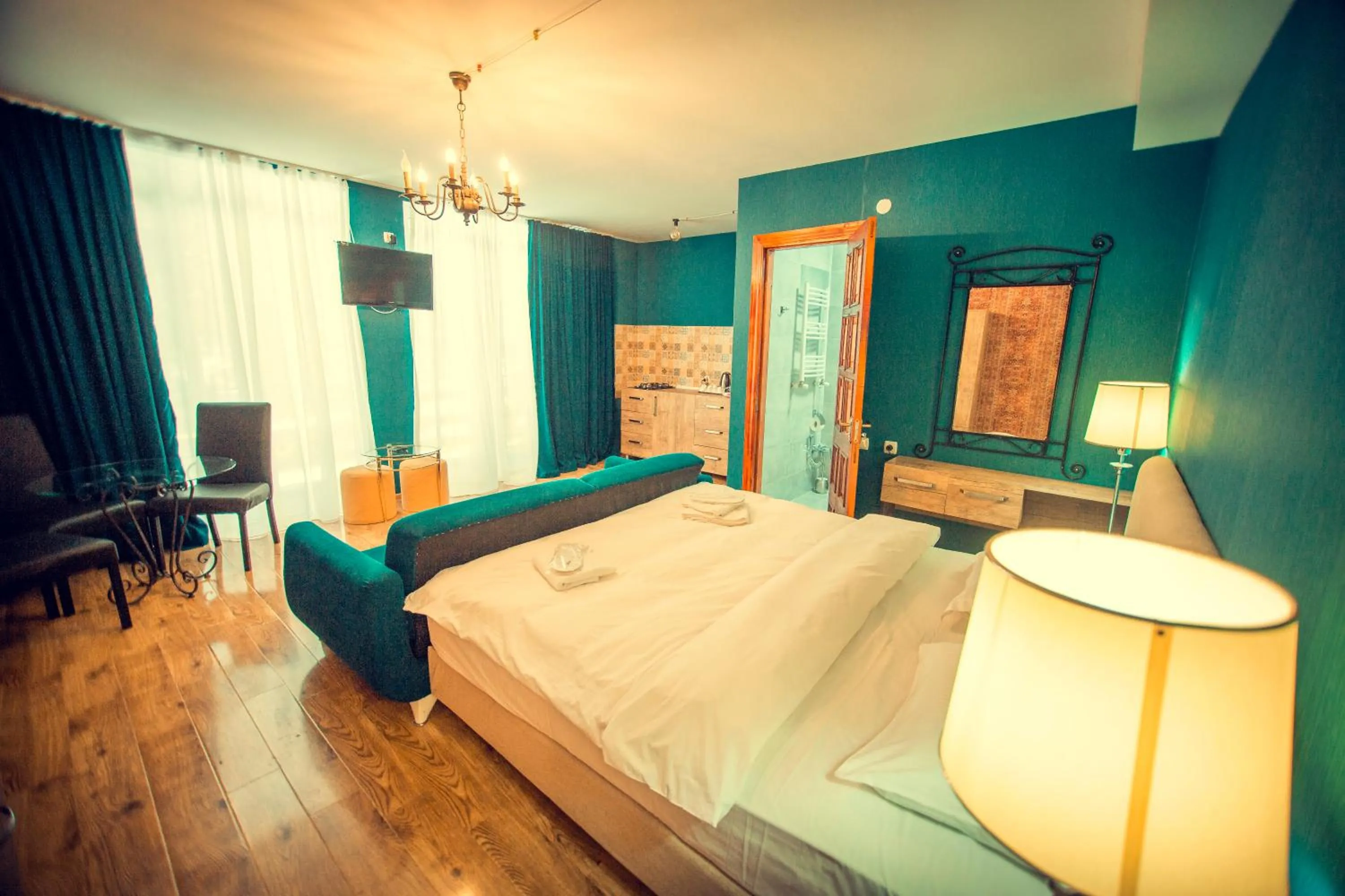 Bed in Boutique Hotel Shale