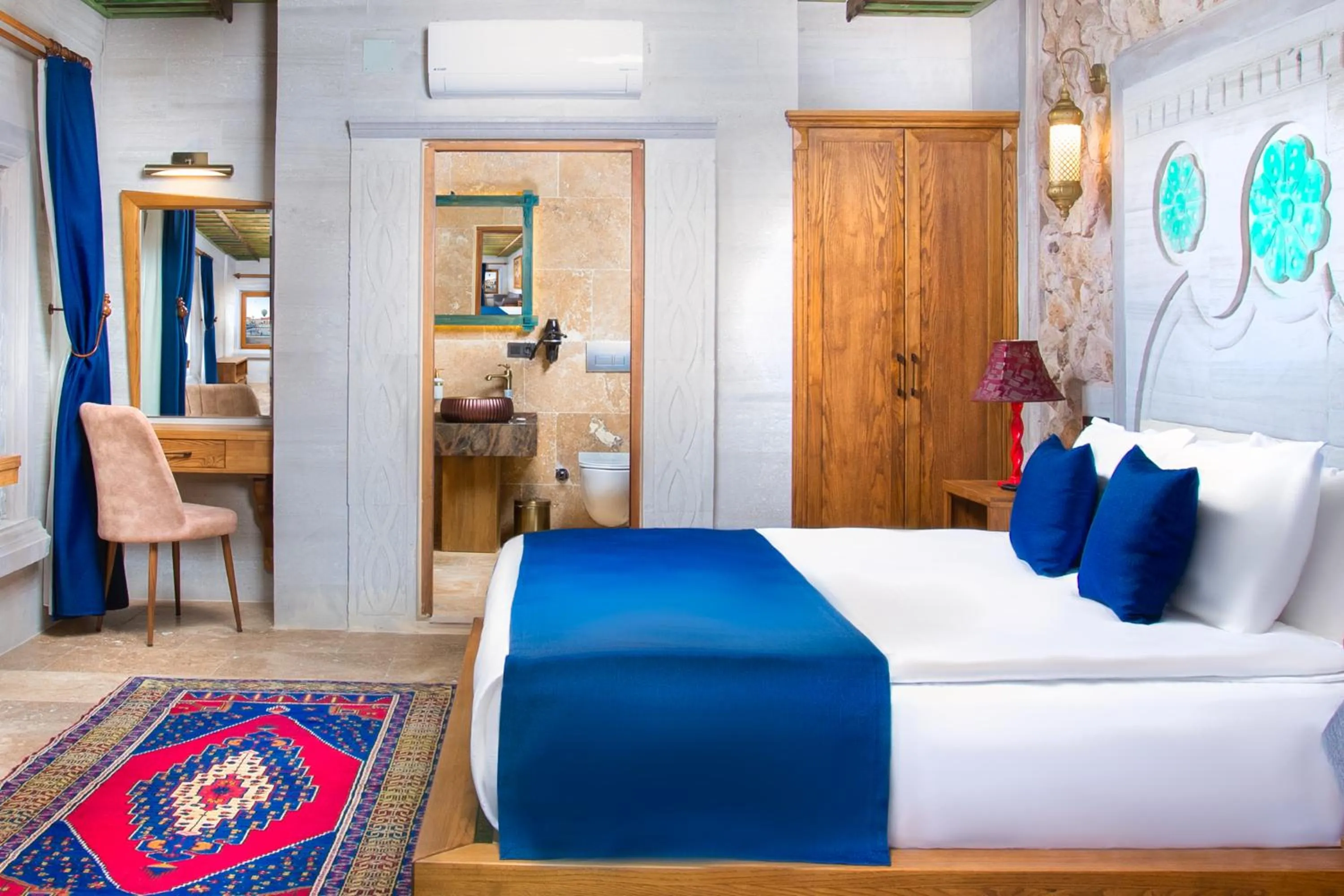 Bed in Rapsodi Cappadocia