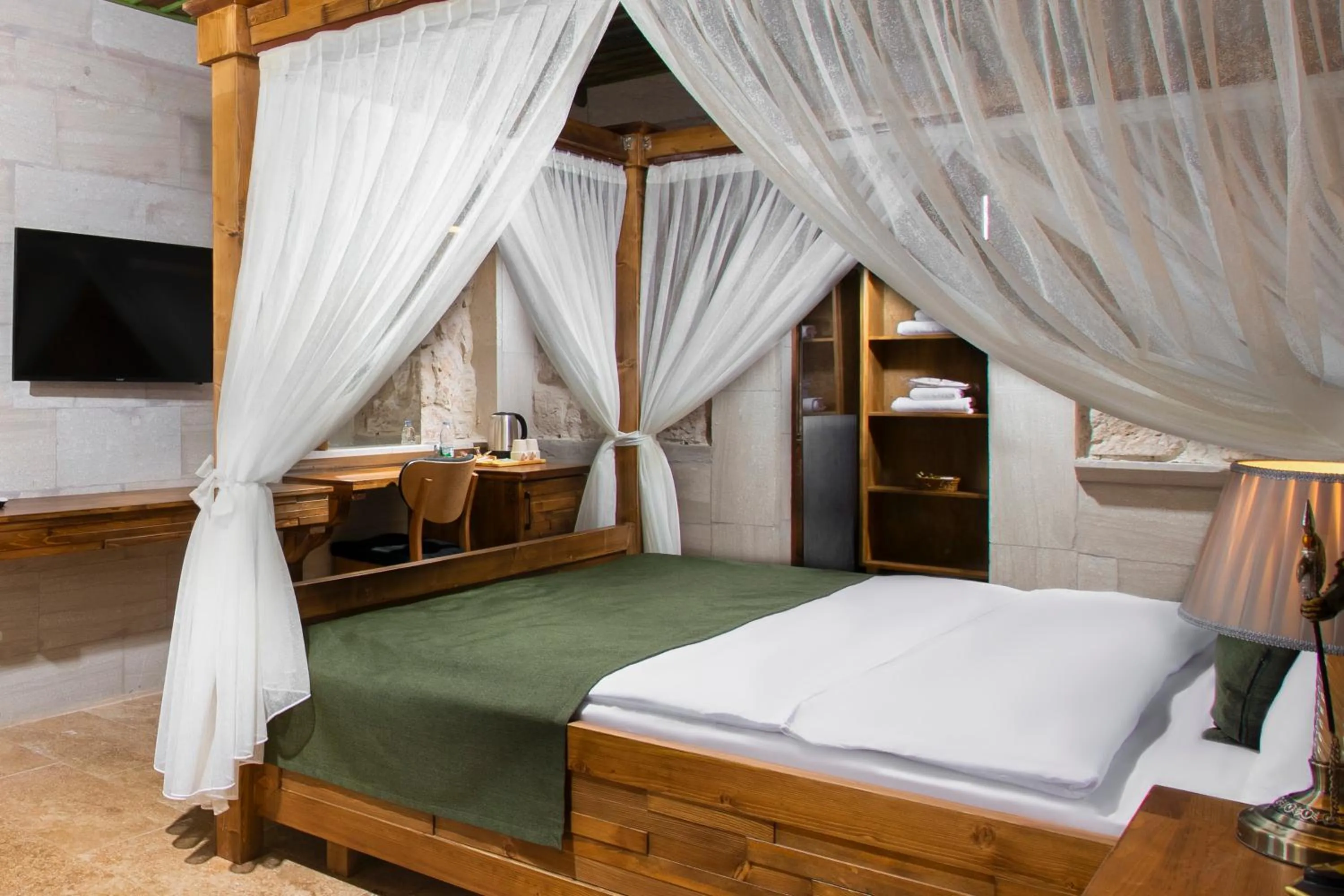 Bed in Rapsodi Cappadocia