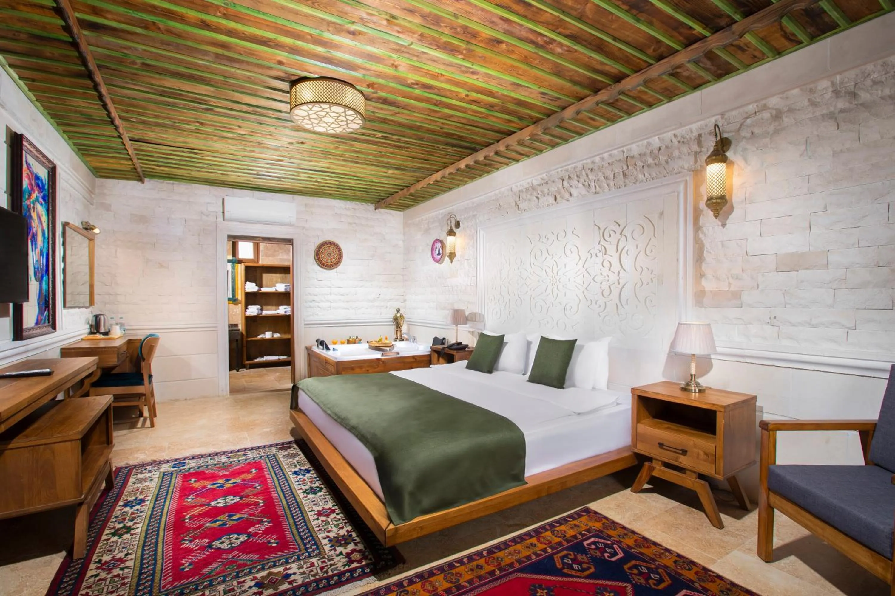 Bed in Rapsodi Cappadocia