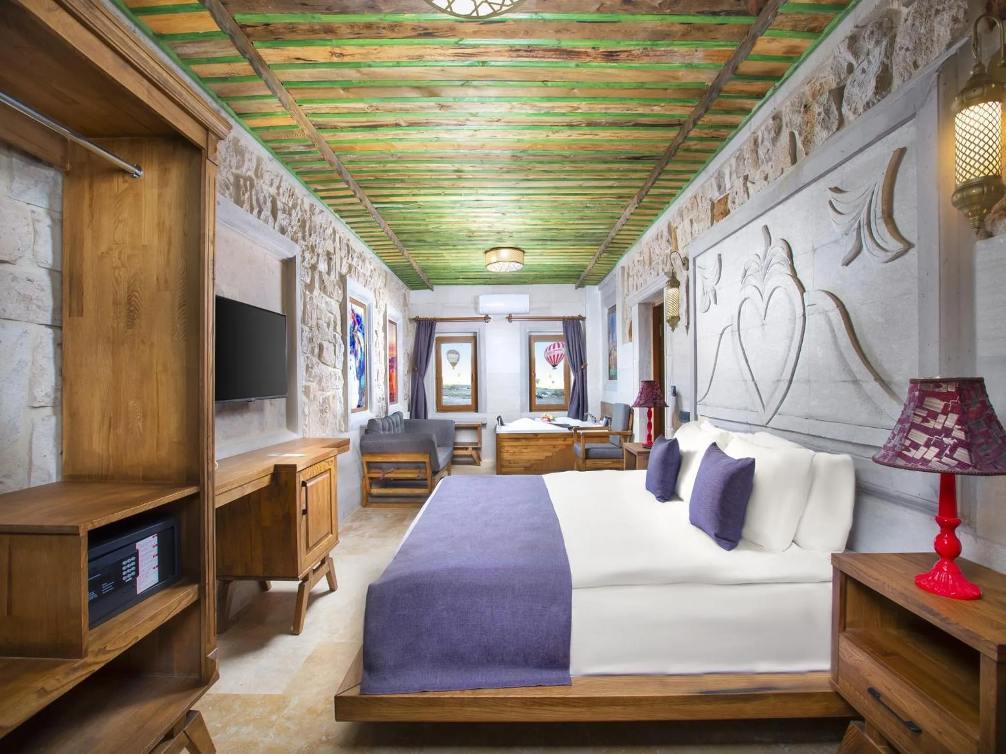 Photo of the whole room, Bed in Rapsodi Cappadocia