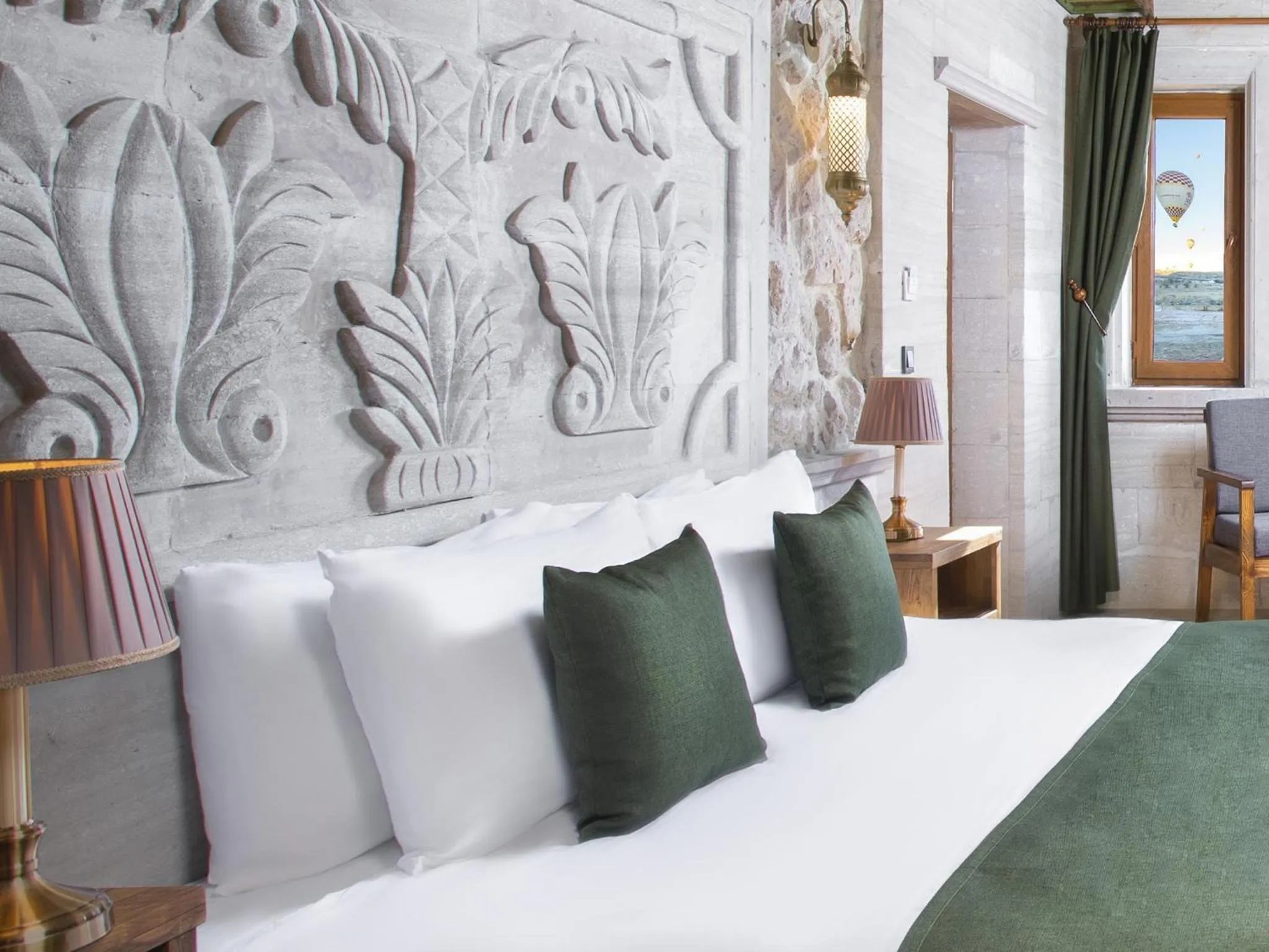 Bed in Rapsodi Cappadocia