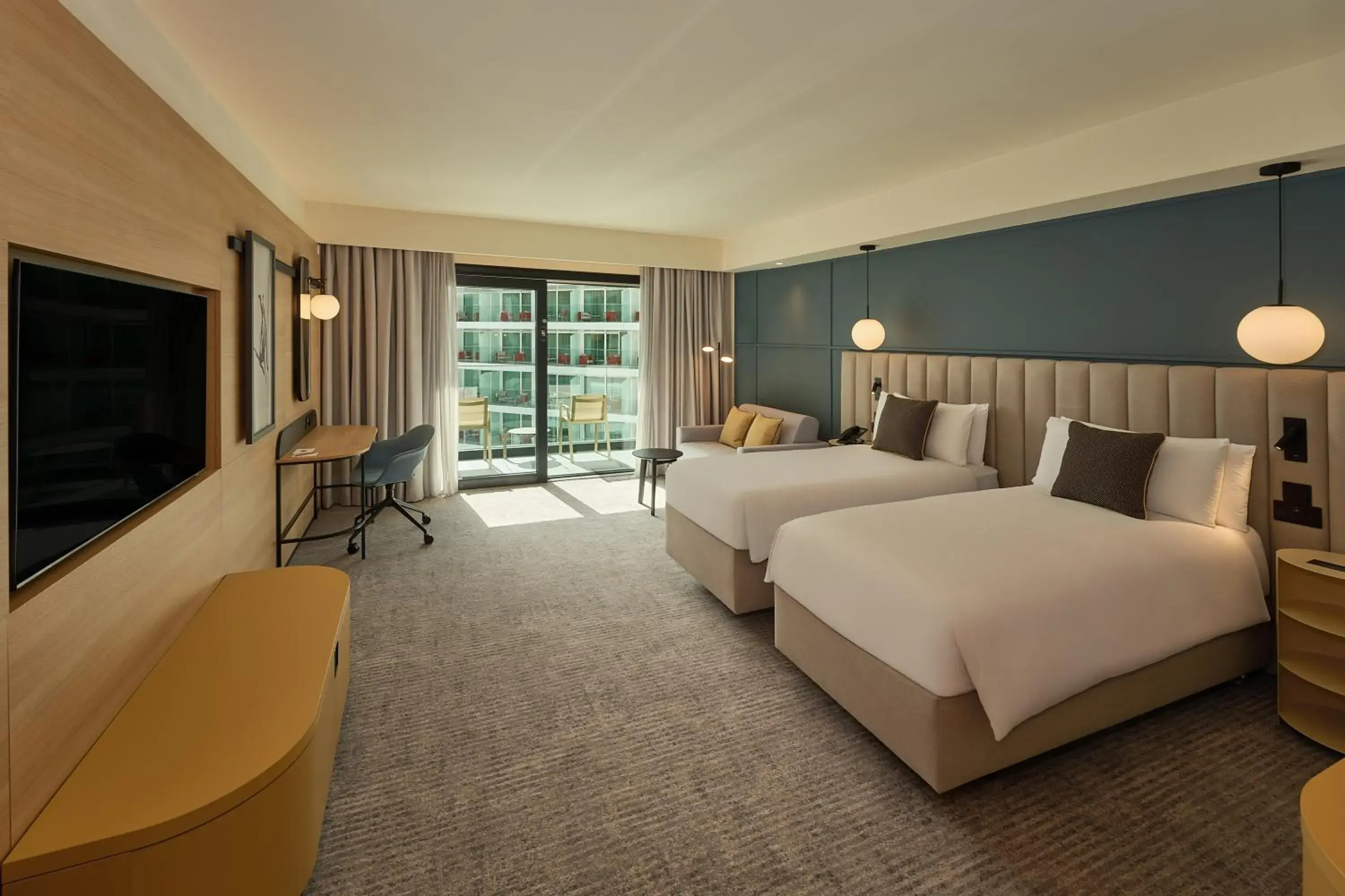 Premium Twin Room with Sofa Bed in voco Malta by IHG Premium Twin Room with Sofa Bed in voco Malta by IHG