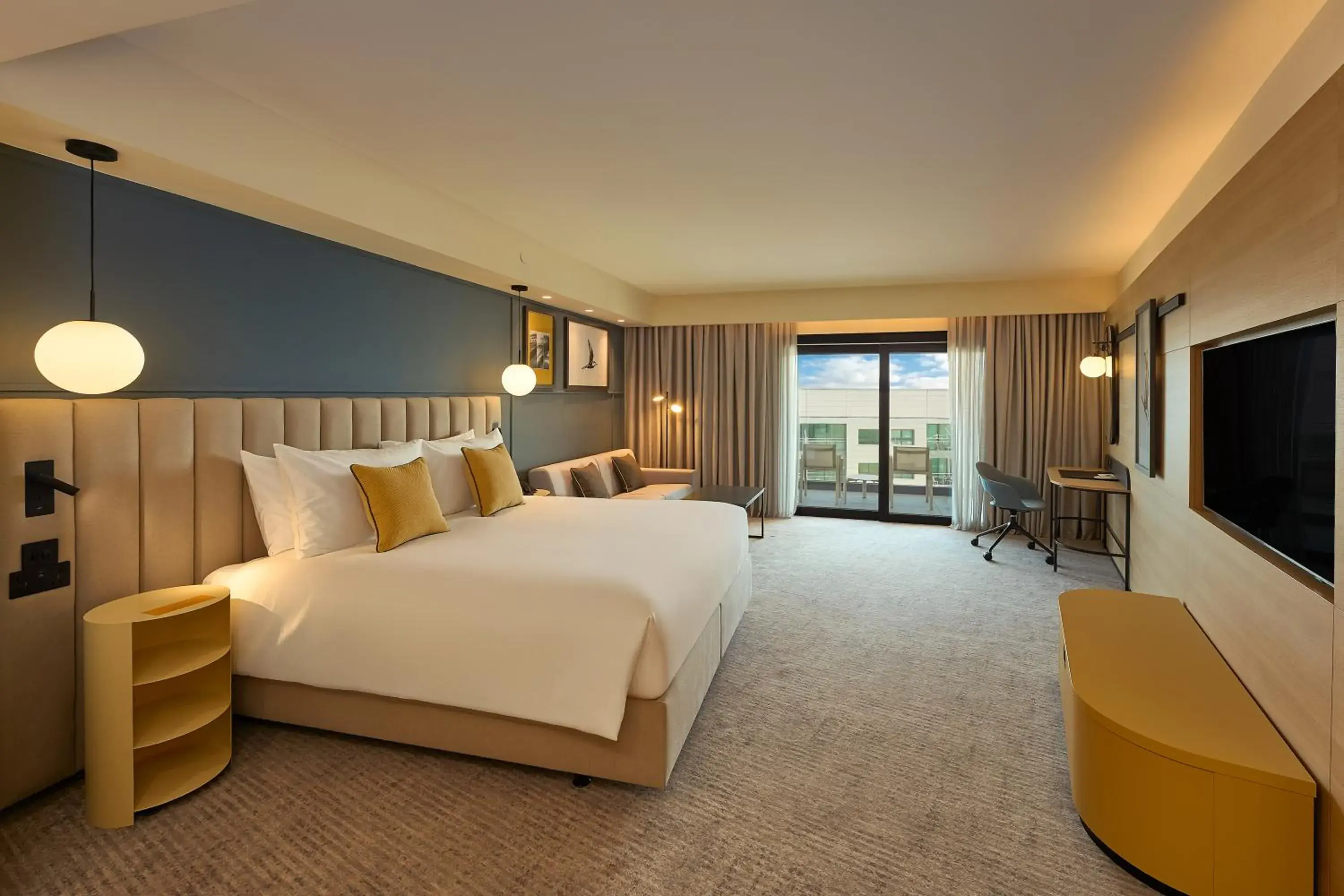 Premium King Room with Balcony and Sofa Bed - Accessible in voco Malta by IHG Premium King Room with Balcony and Sofa Bed - Accessible in voco Malta by IHG
