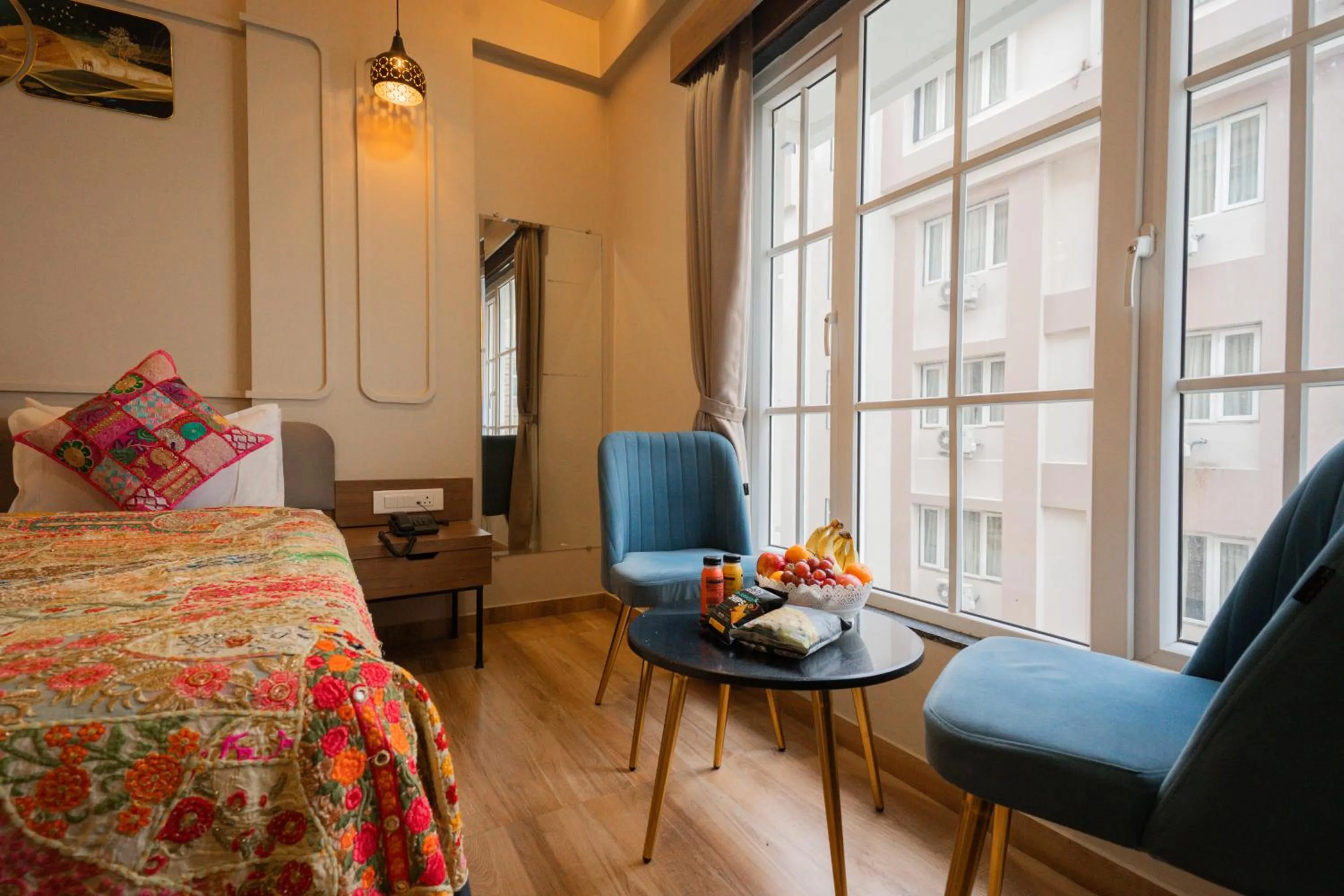 View (from property/room), Bed in Hotel Lake Metro