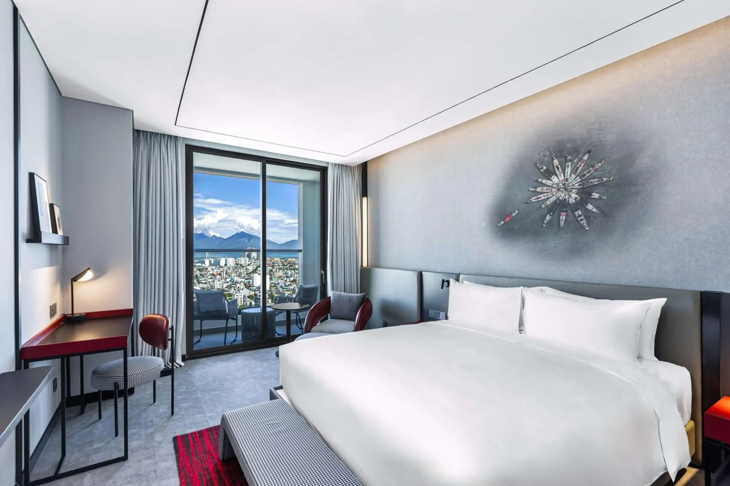 Executive Room with Balcony - City View in Radisson RED Danang Executive Room with Balcony - City View in Radisson RED Danang