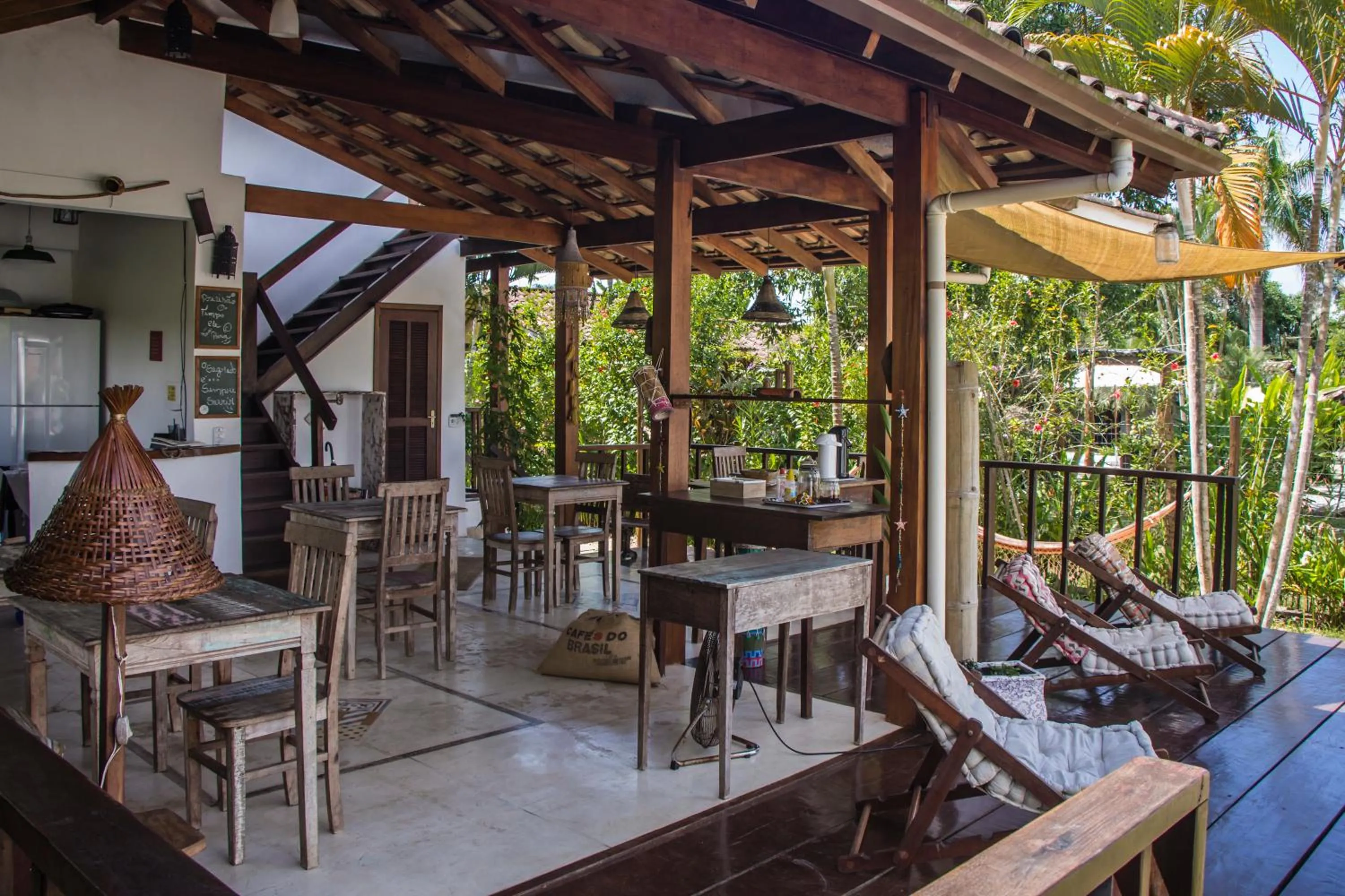 Balcony/Terrace in Planeta Banana Paraty