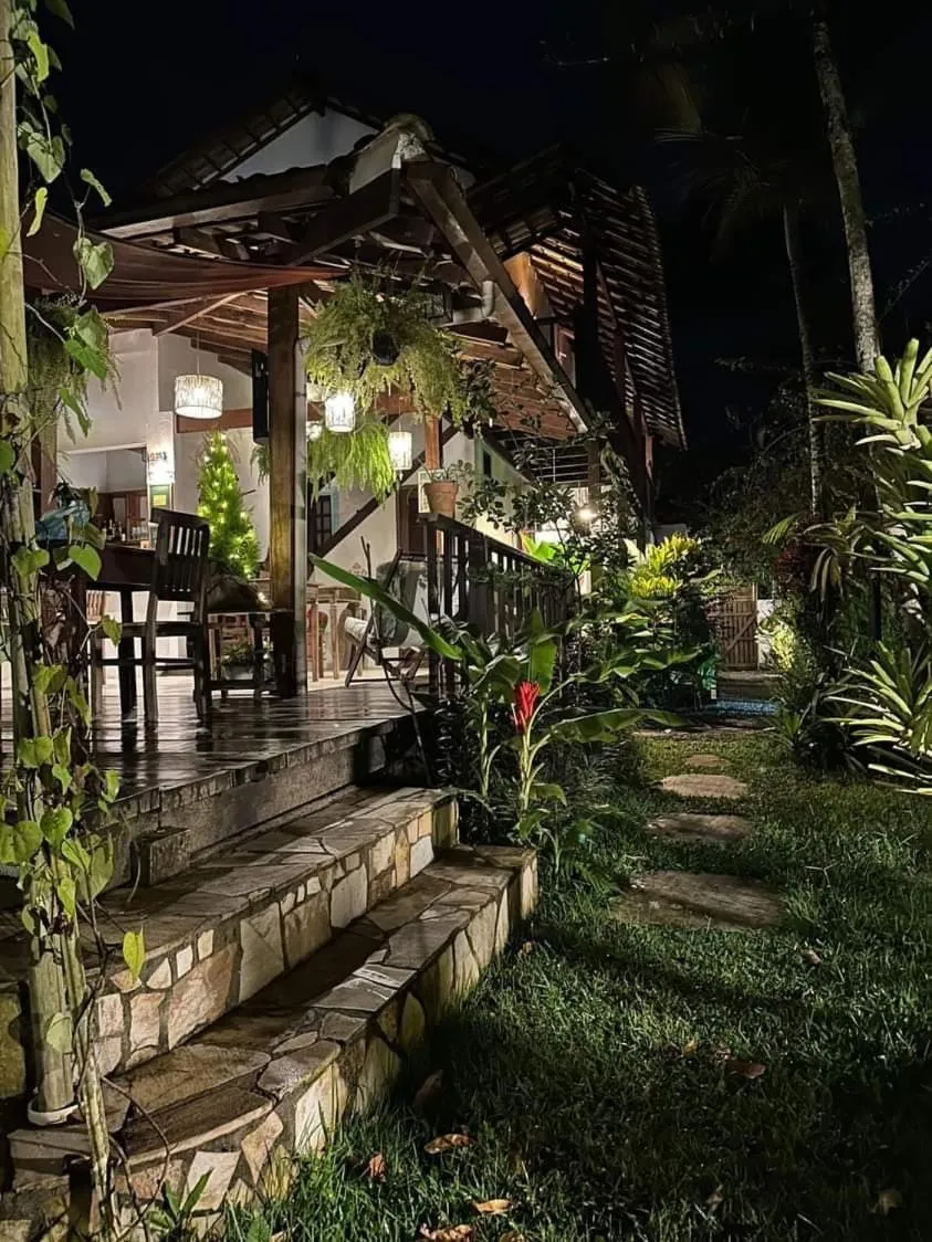 Garden view in Planeta Banana Paraty