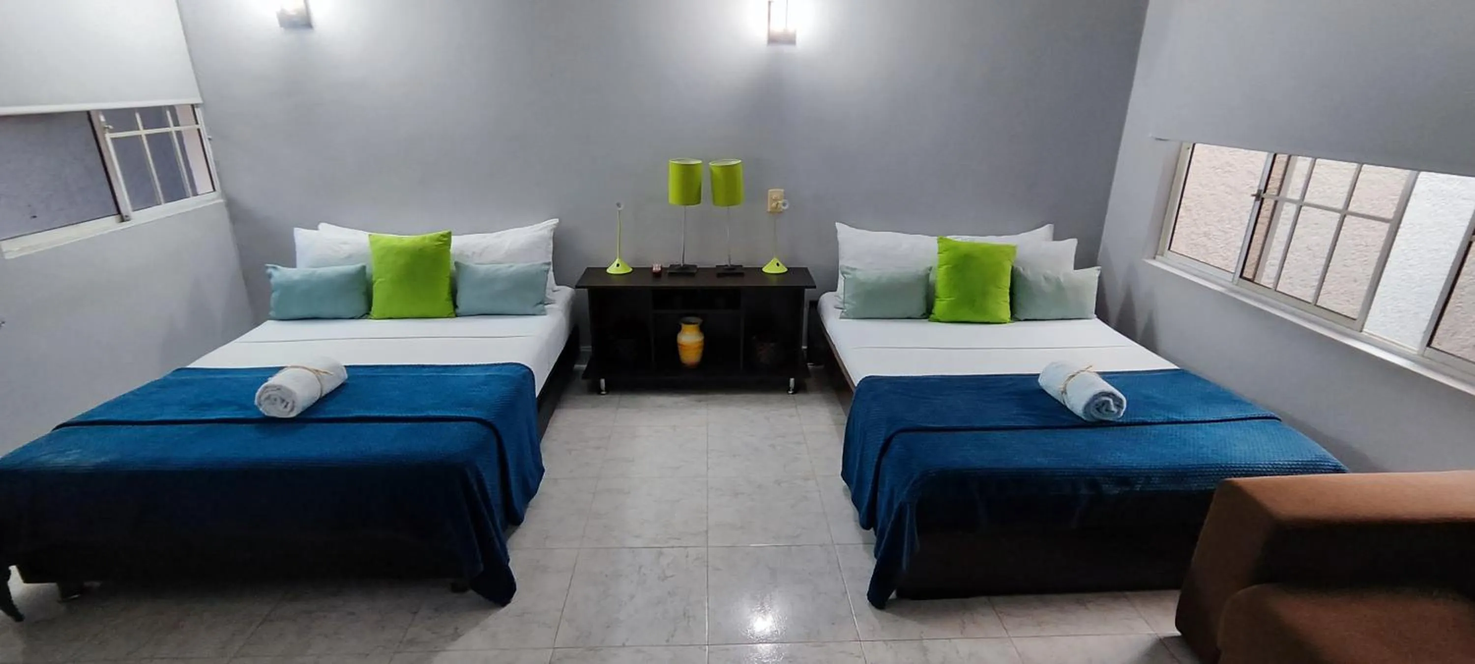 Bird's eye view, Bed in Hotel Loft Dorado