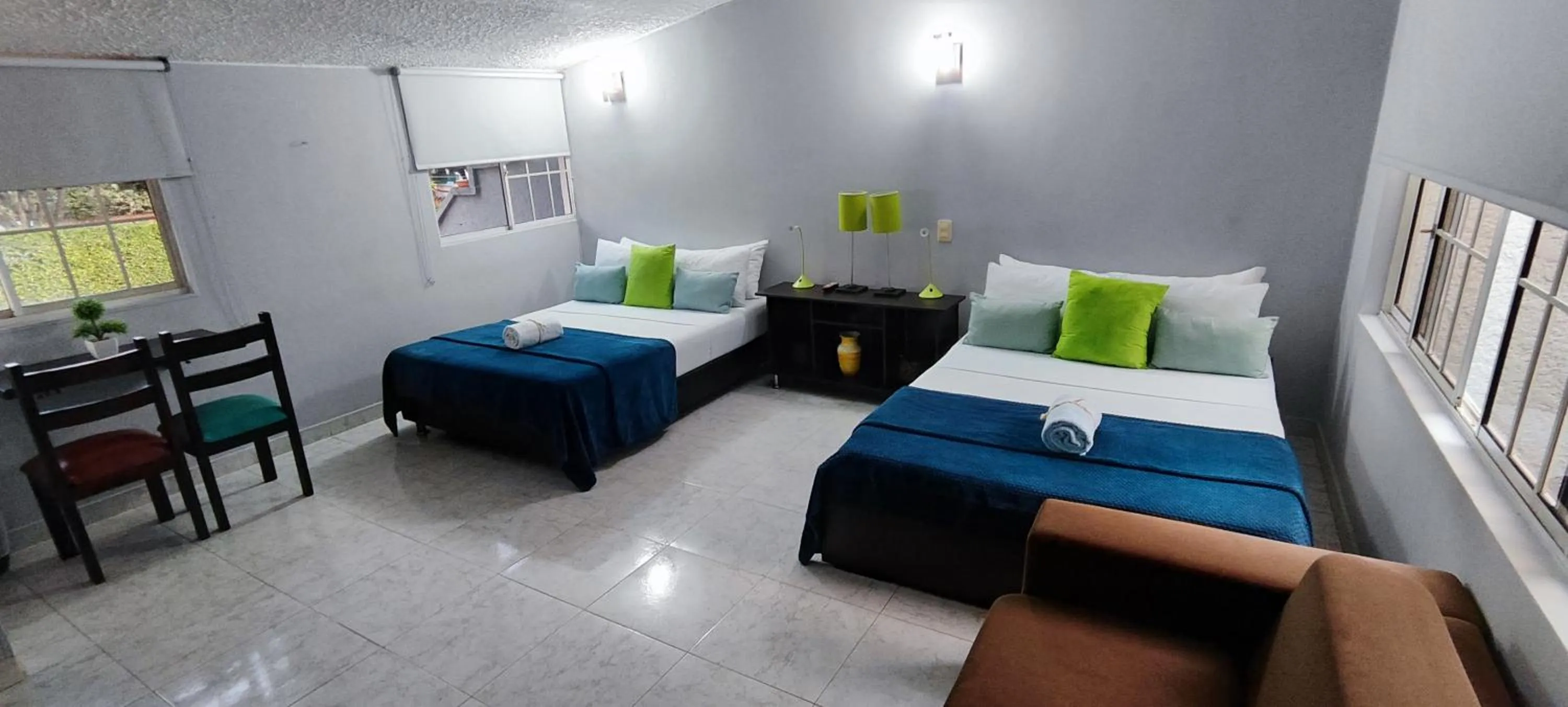 Bird's eye view, Bed in Hotel Loft Dorado