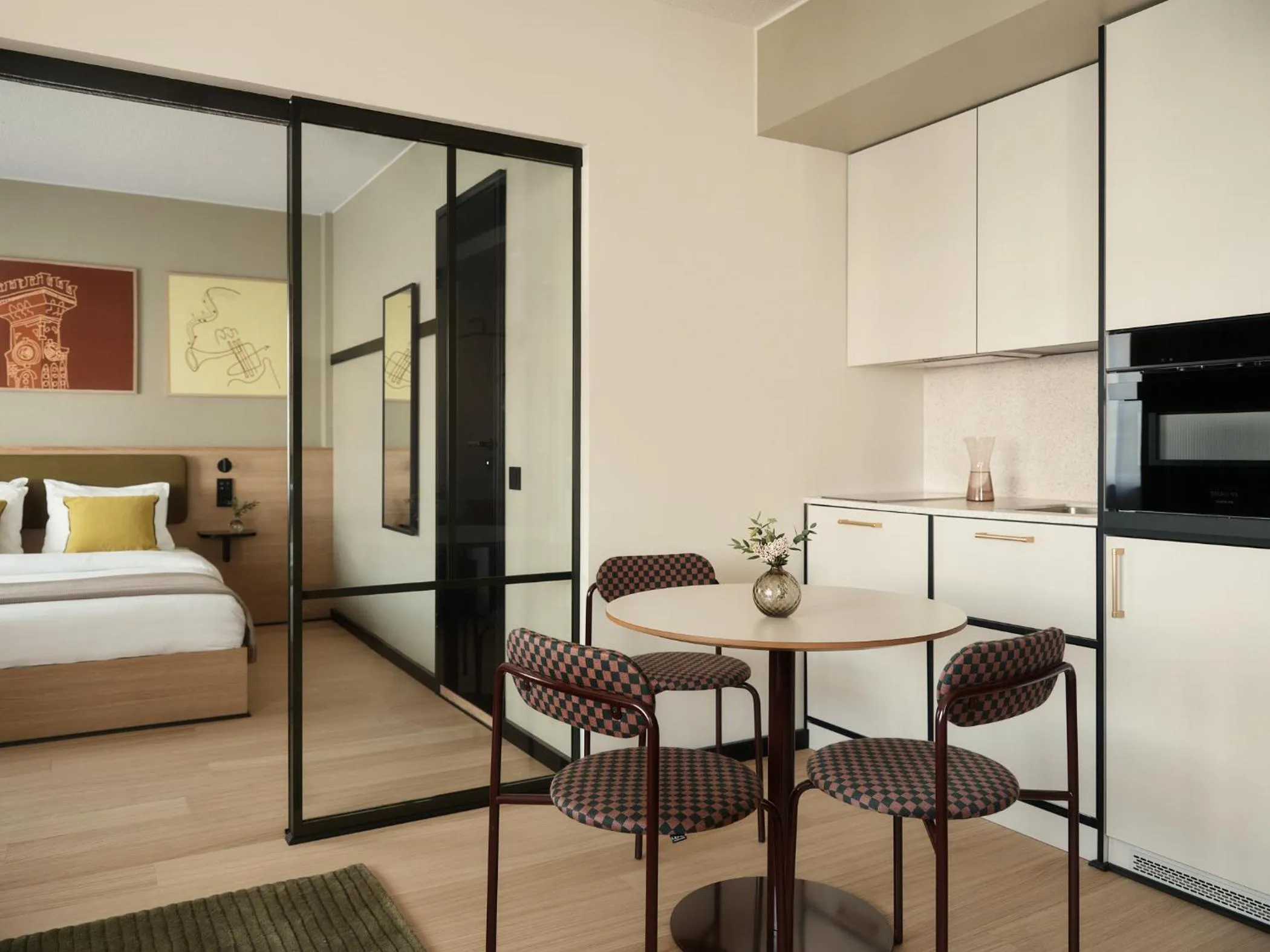 Bed in Bob W Helsinki Kaarti