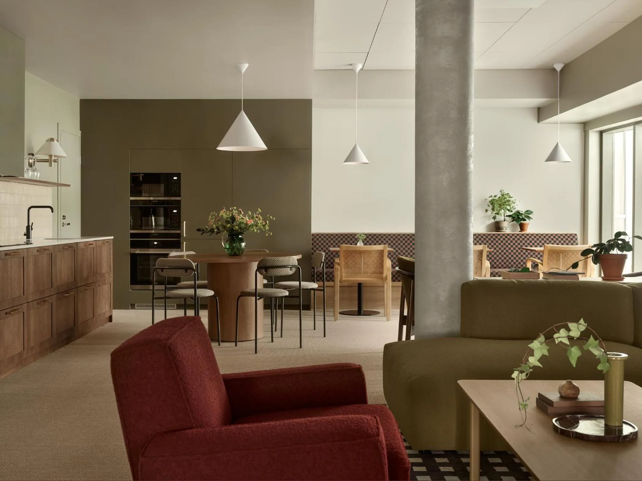 Communal lounge/ TV room in Bob W Helsinki Kaarti