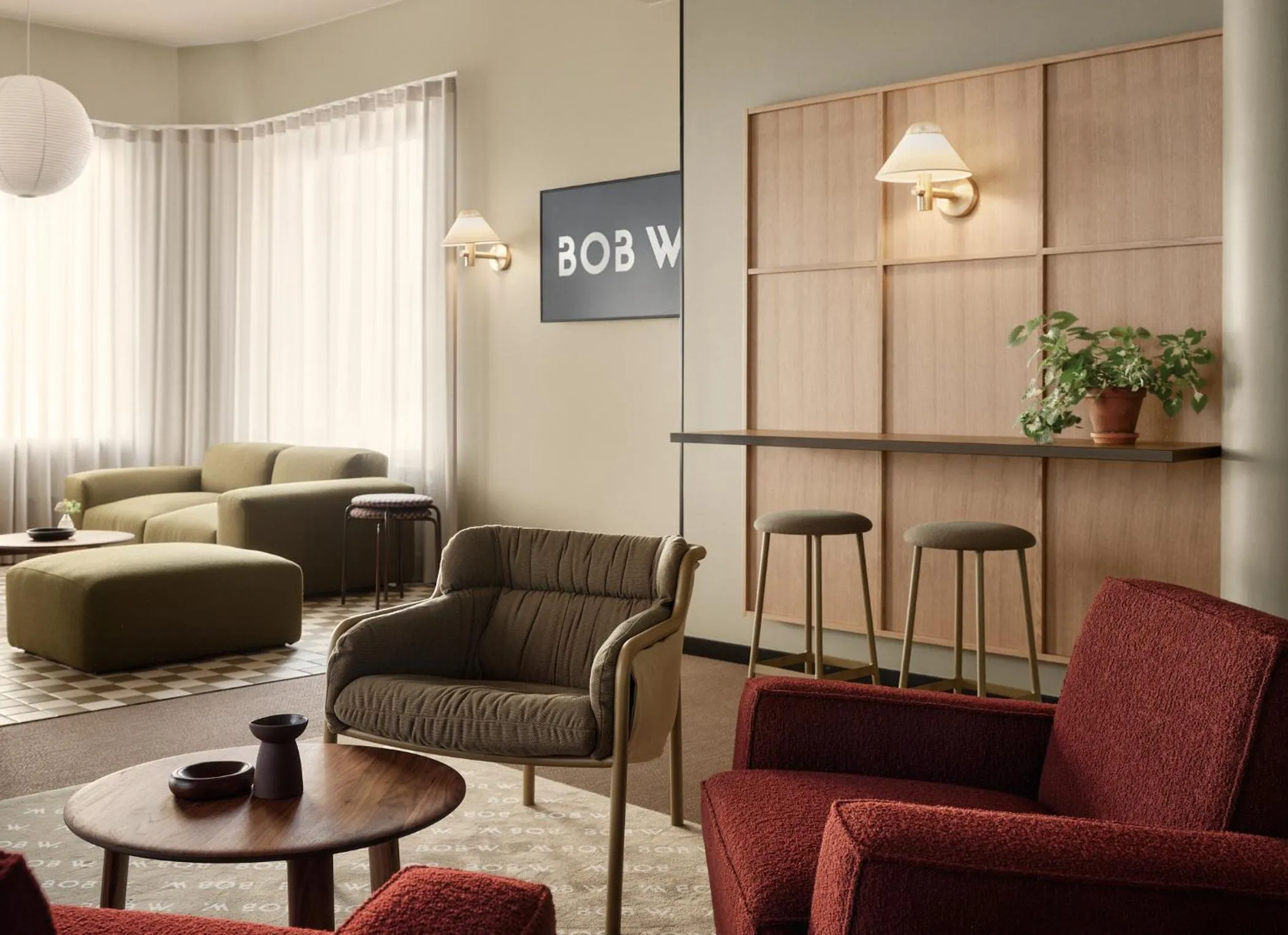 Communal lounge/ TV room in Bob W Helsinki Kaarti