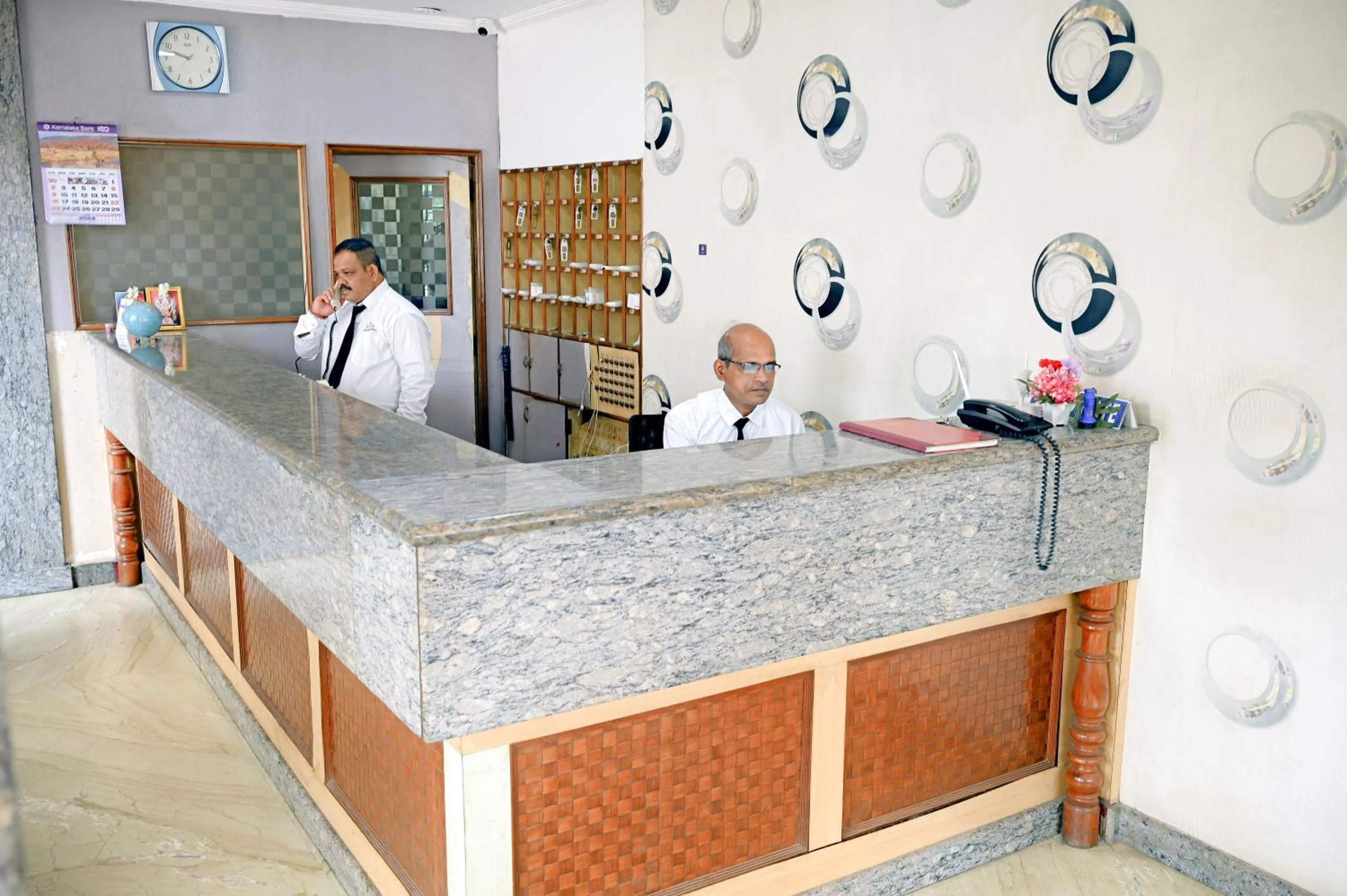 Staff in Hotel Durga International