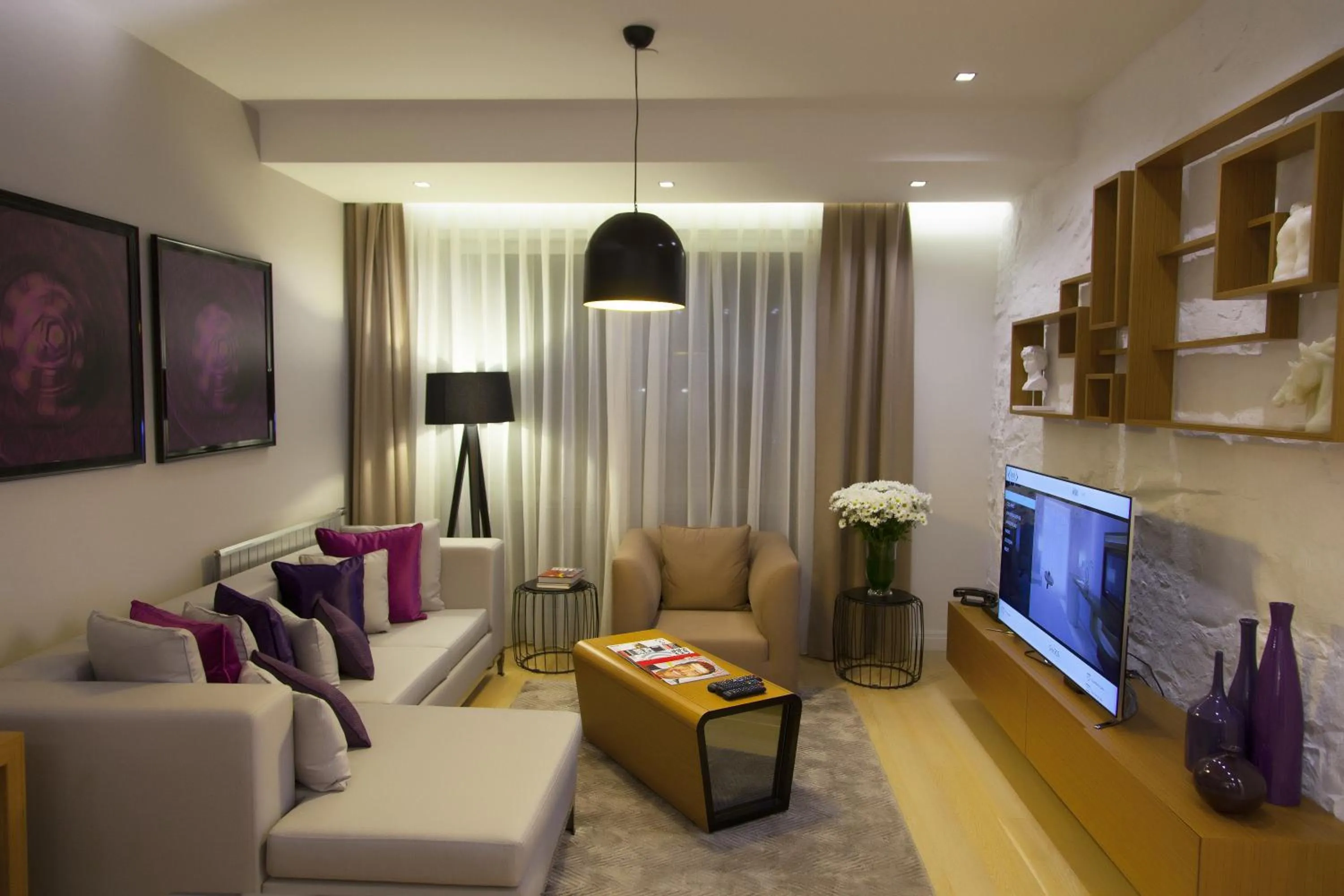 Living room in The Leos Residence