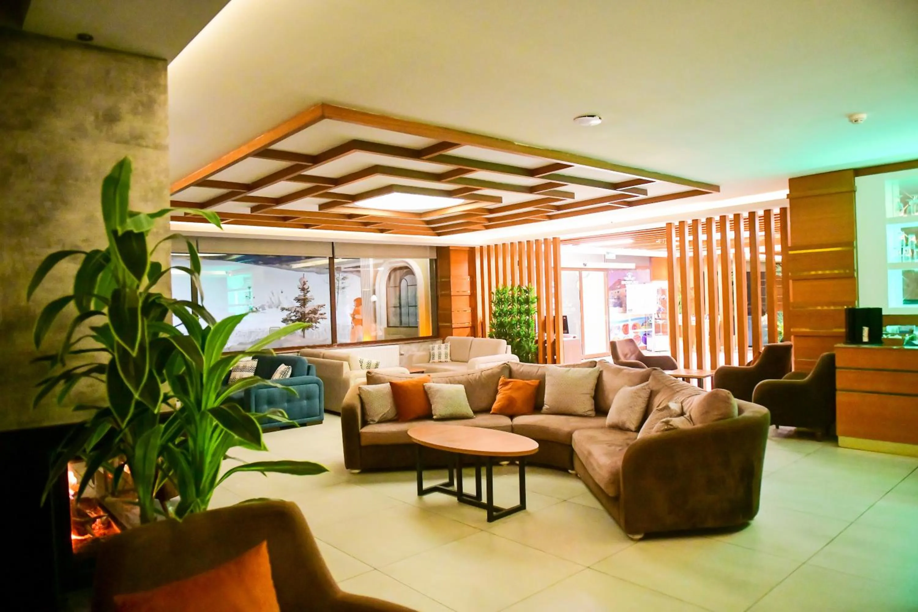 Lobby or reception in Snowflake Dag Hotel & SPA