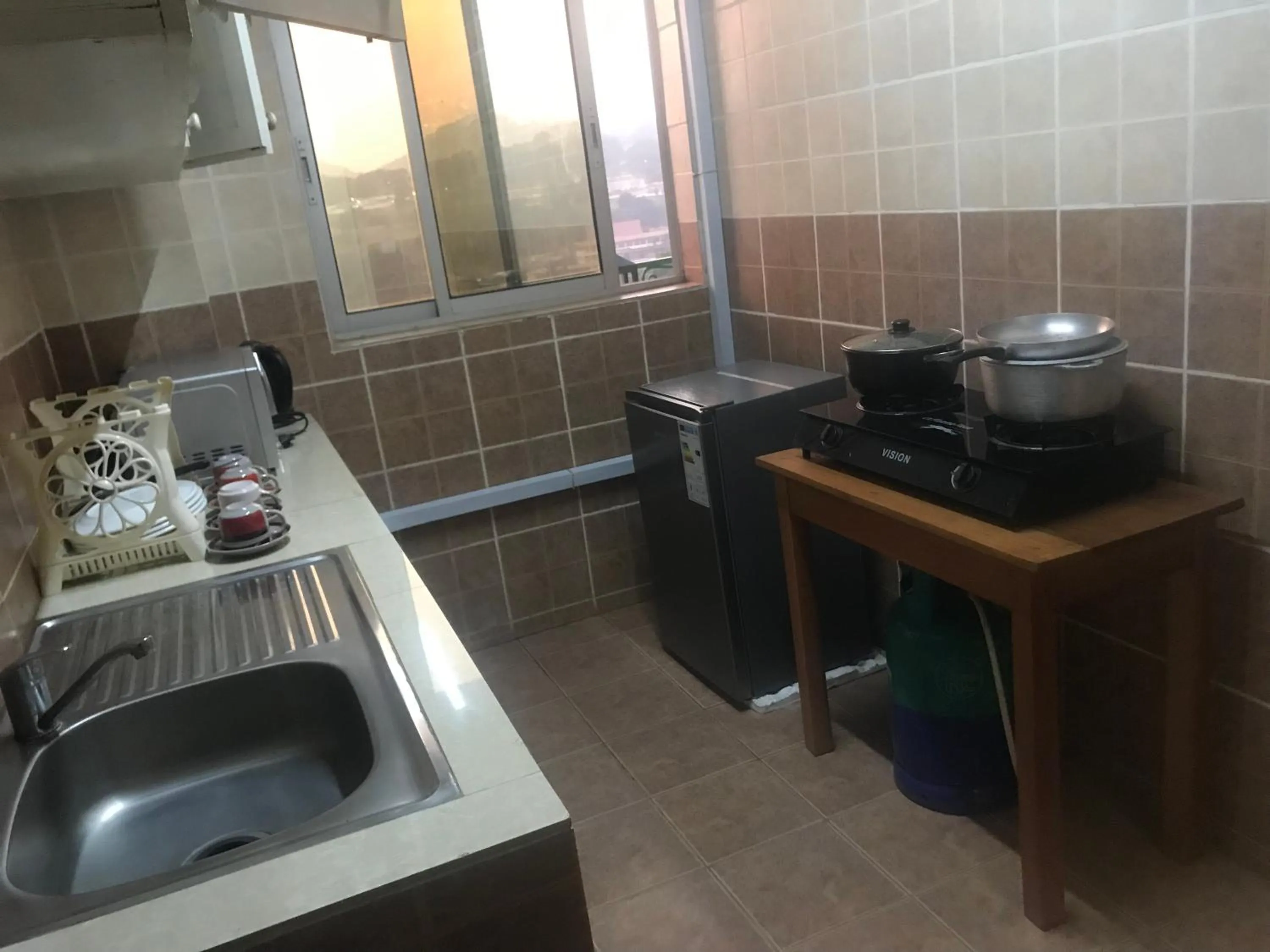 Kitchen or kitchenette in International summit palace