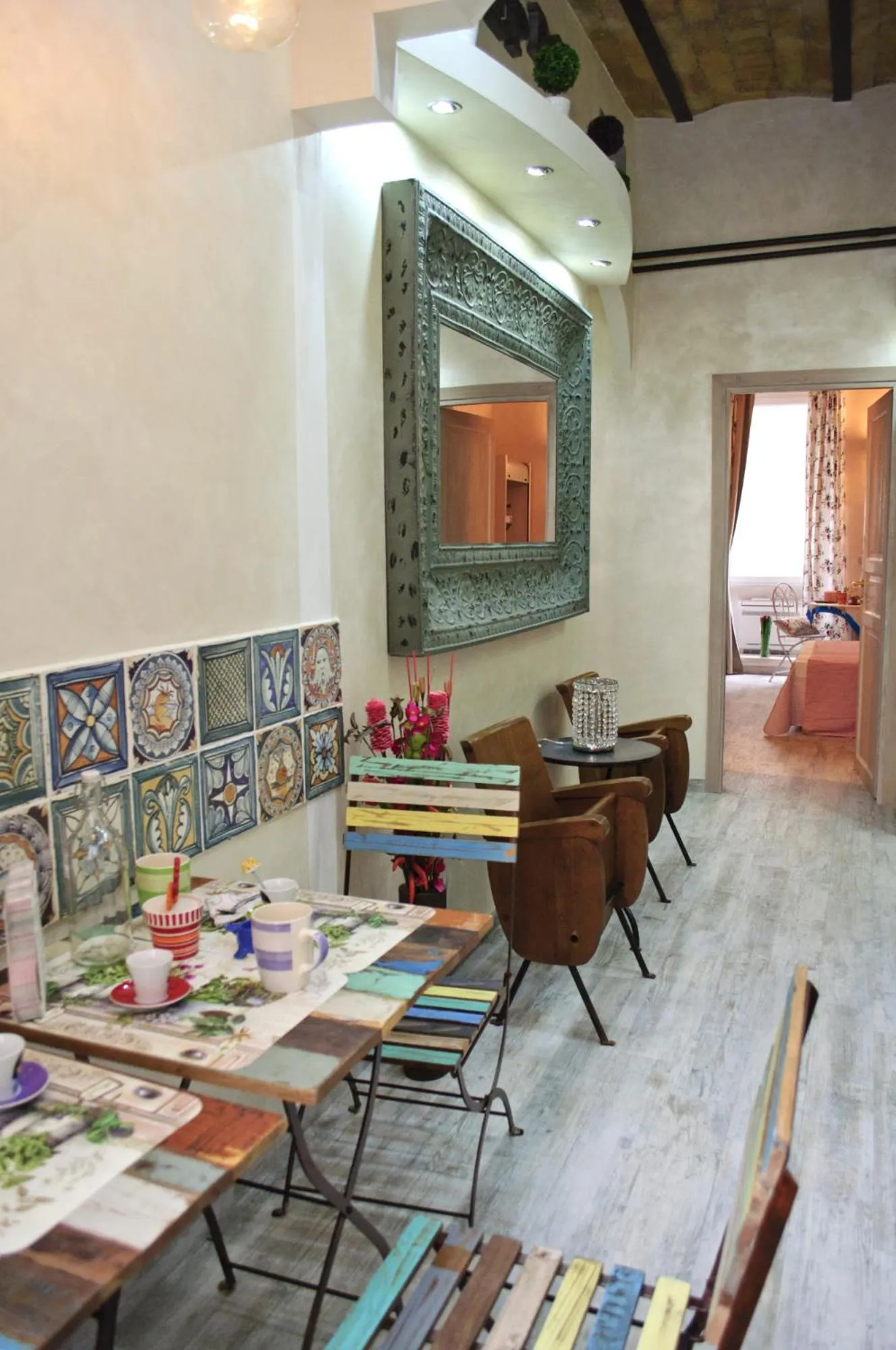 Dining area in Sleeppo B&B