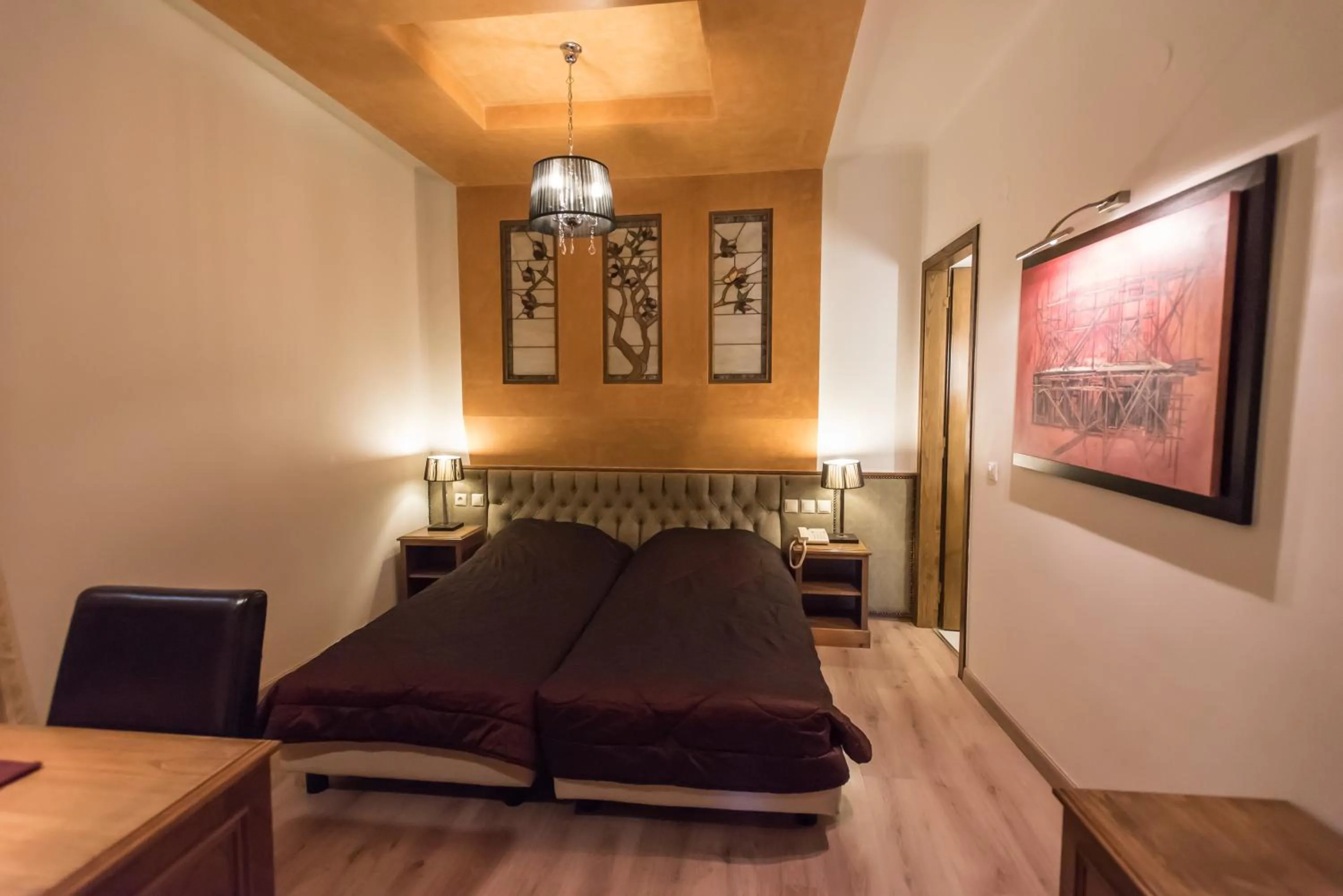 Photo of the whole room, Bed in Anesis Hotel