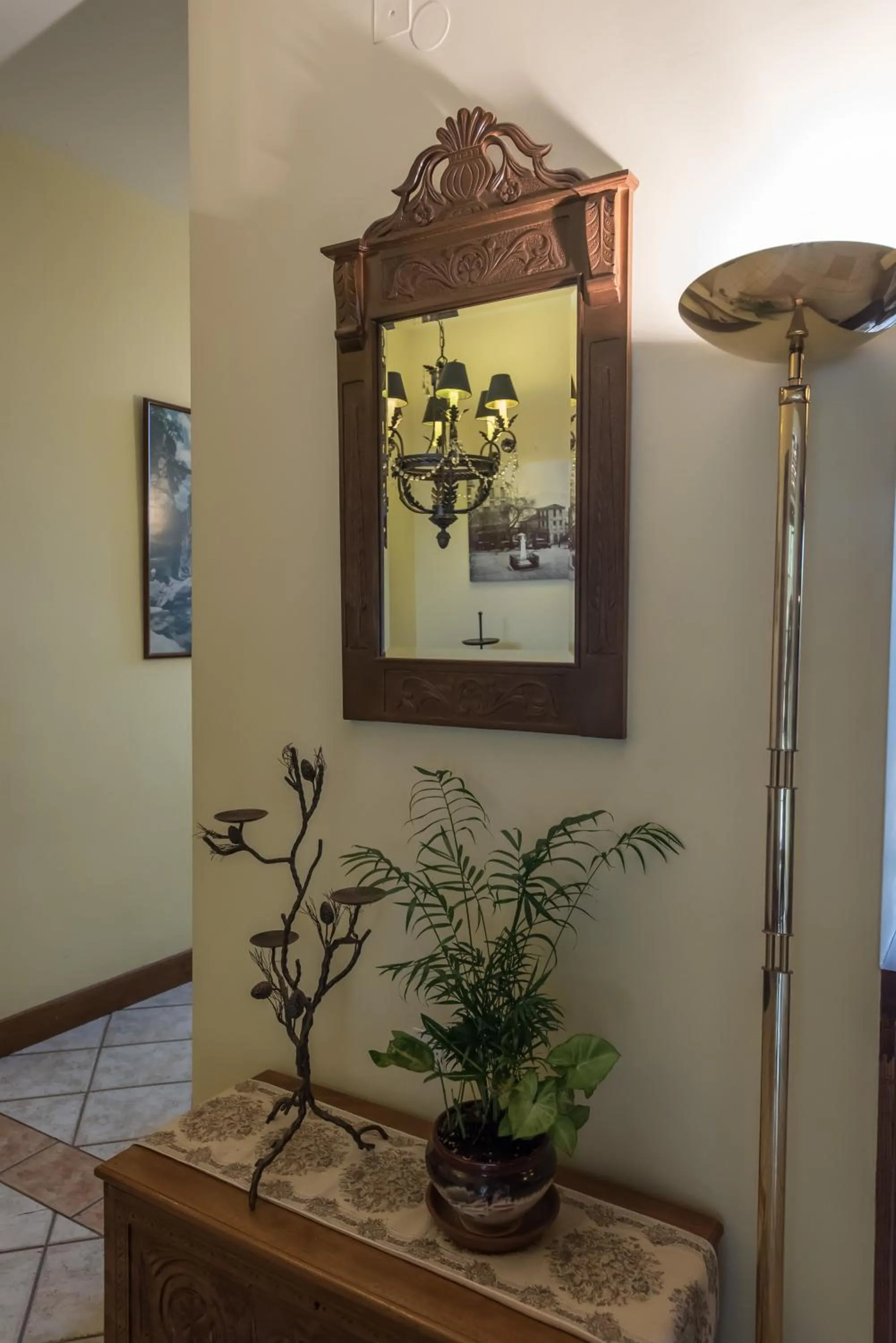 Decorative detail in Anesis Hotel