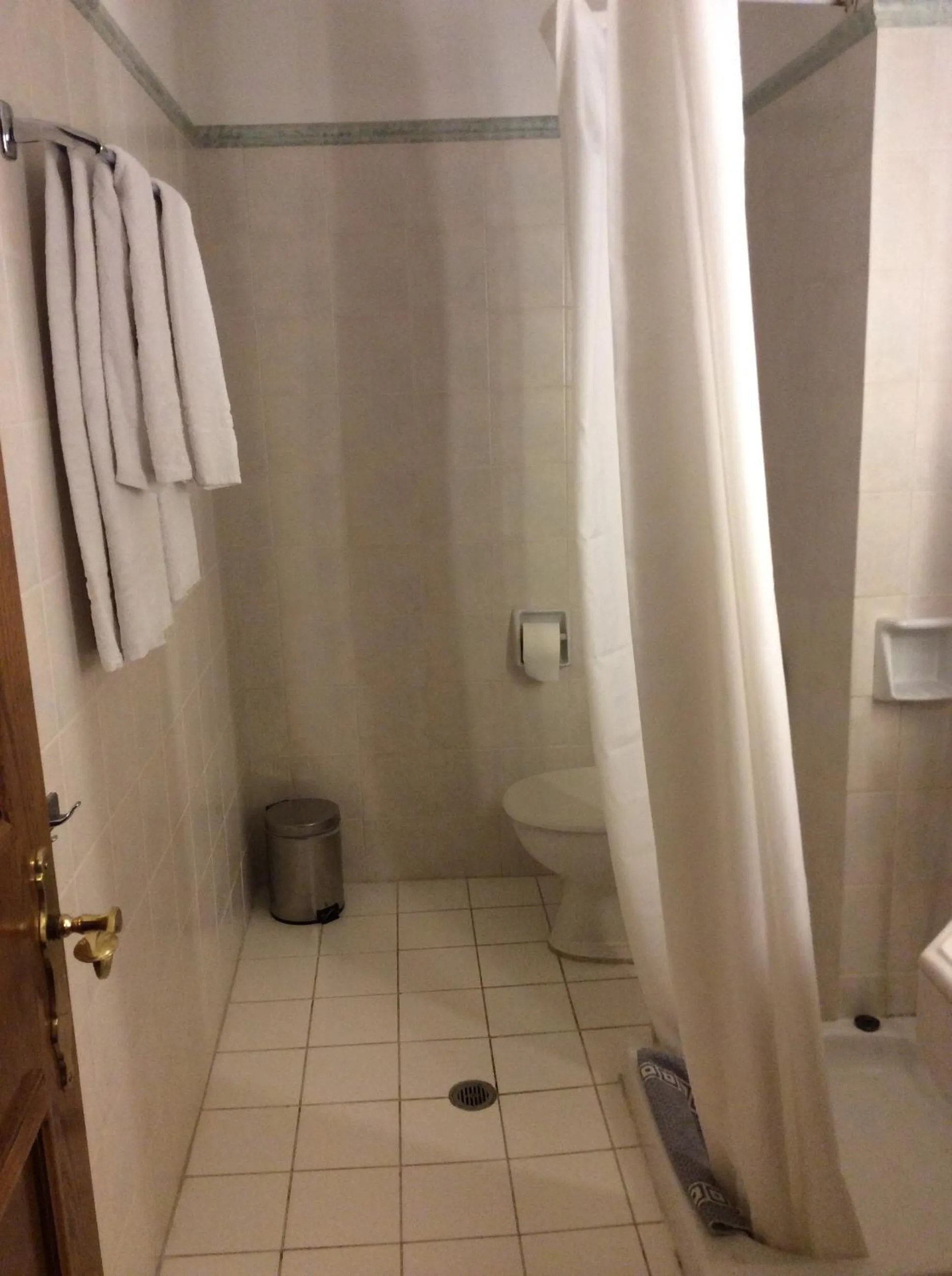 Shower in Anesis Hotel