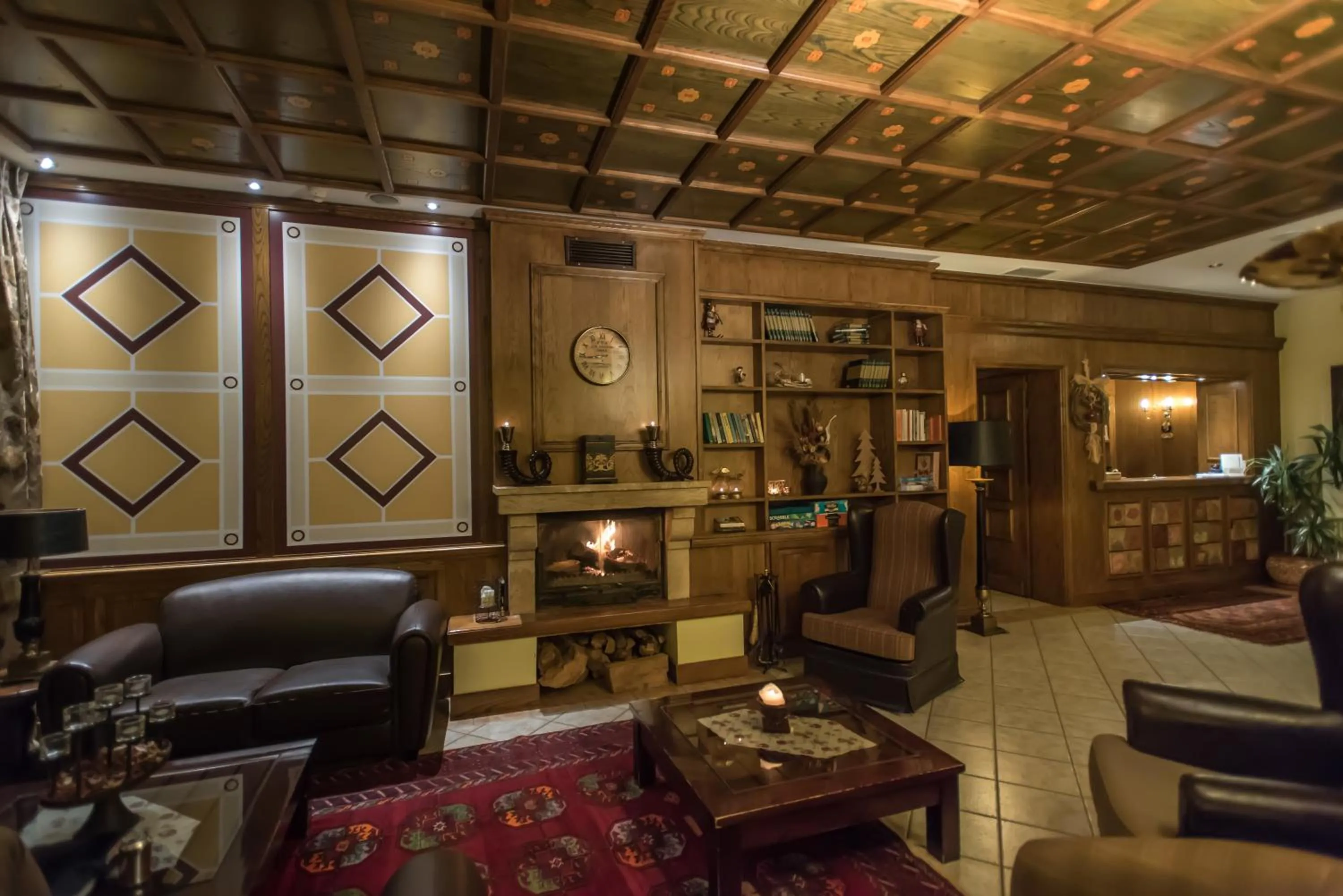 Library in Anesis Hotel