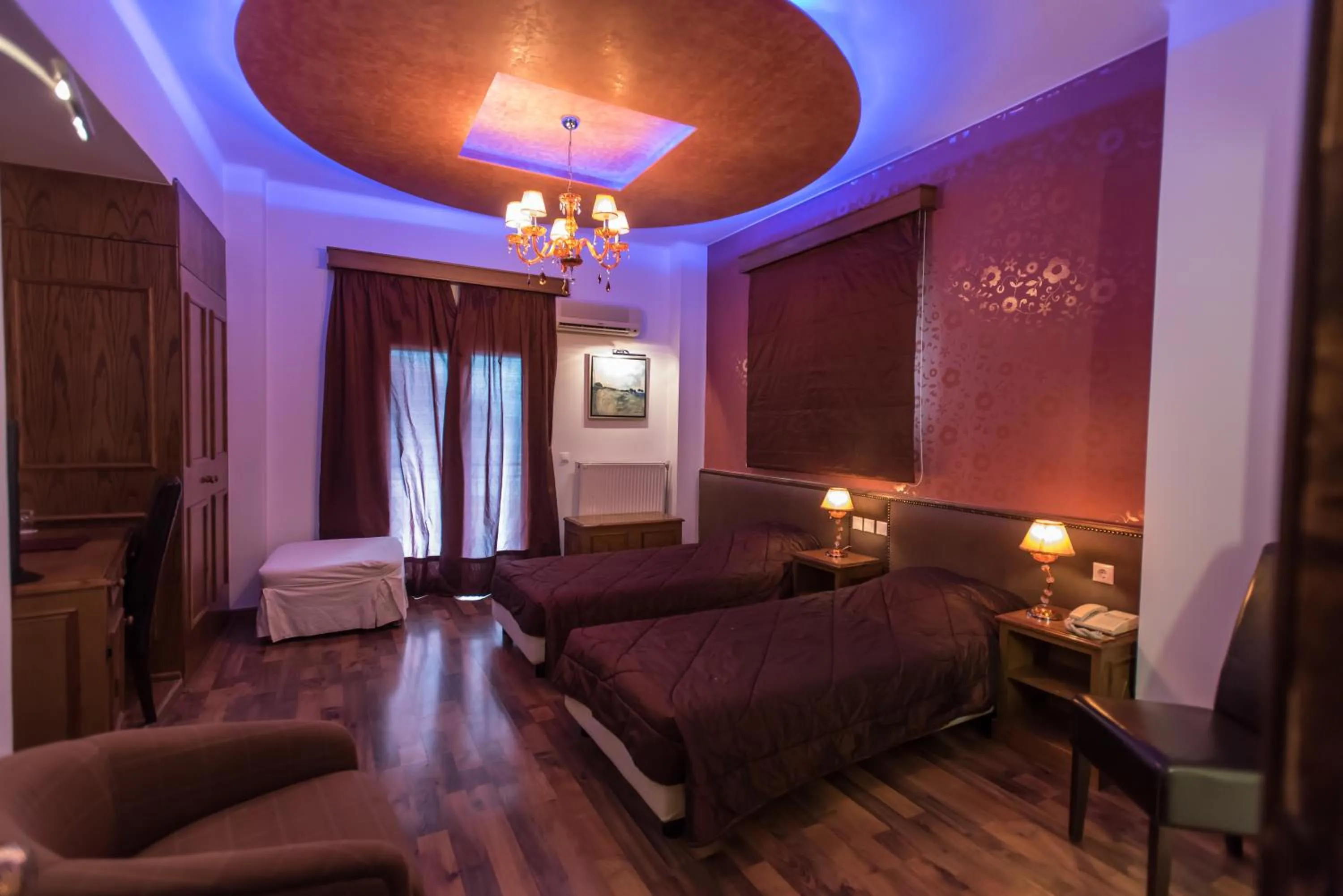 Photo of the whole room, Bed in Anesis Hotel