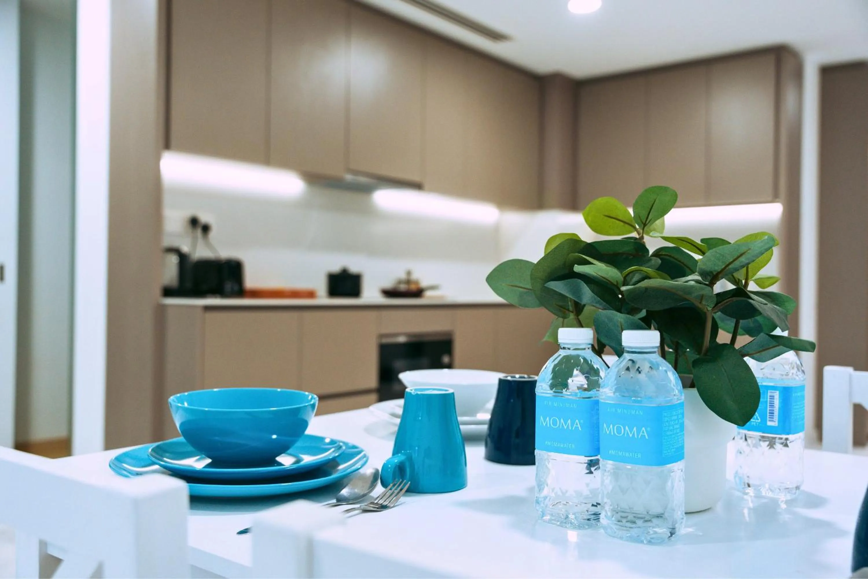 Dining area in Eaton Residence Yemala