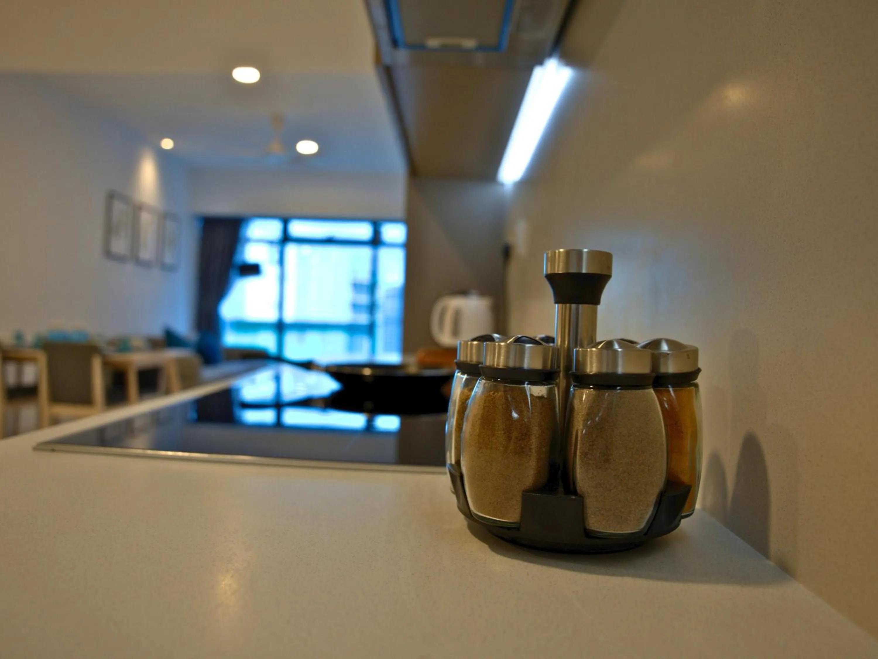 Kitchen or kitchenette in Eaton Residence Yemala