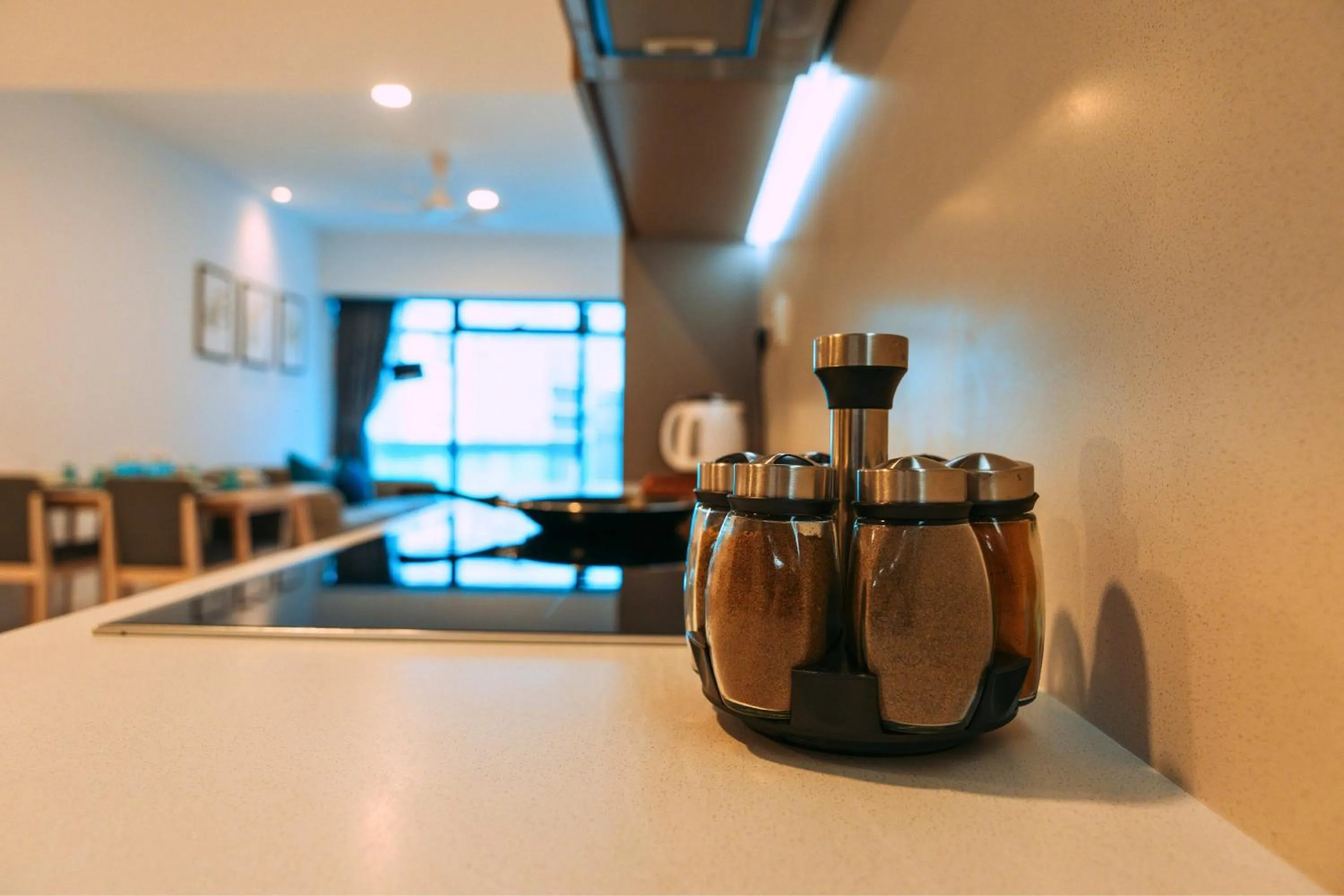 Kitchen or kitchenette in Eaton Residence Yemala