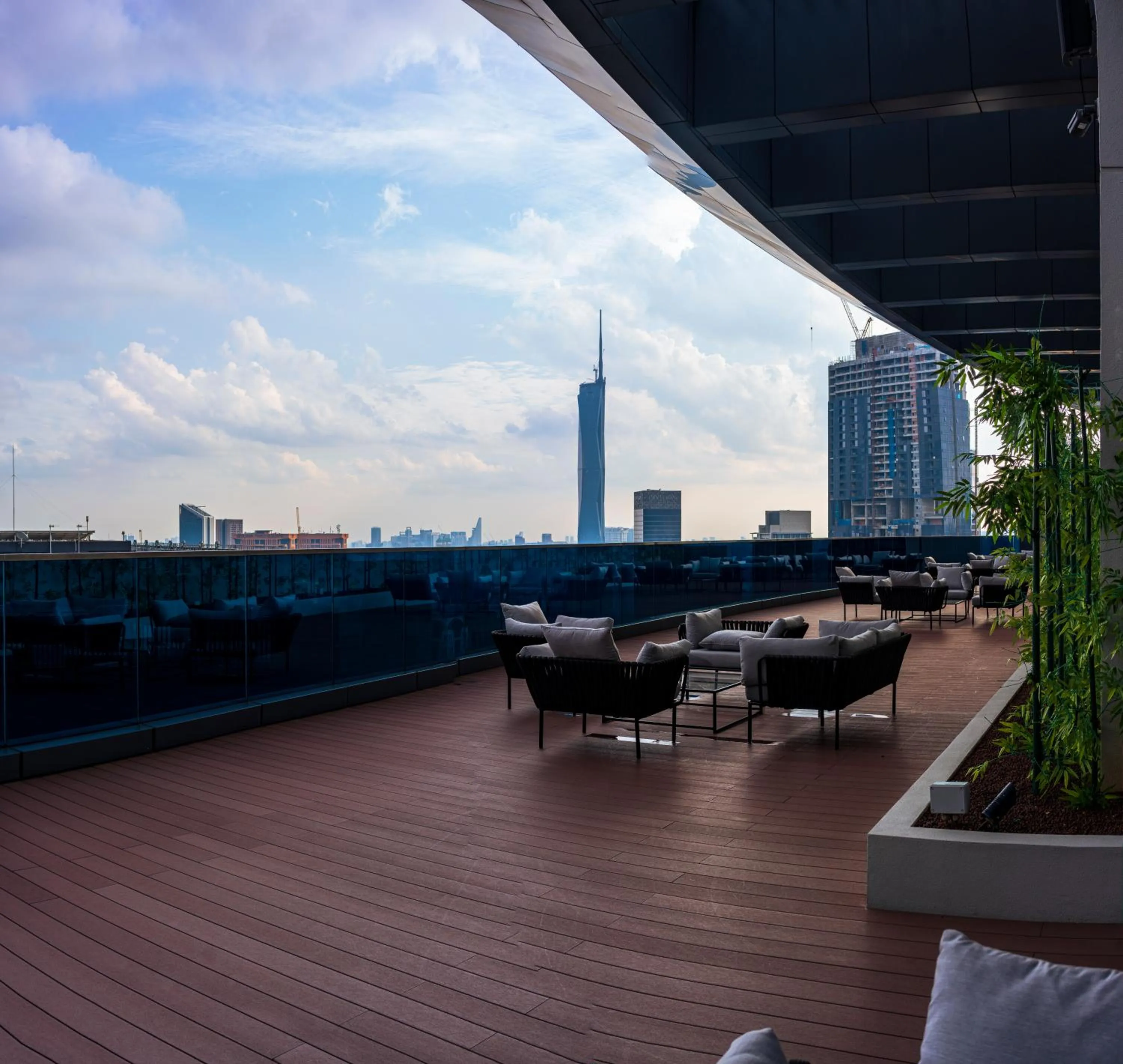 Balcony/Terrace in Eaton Residence Yemala