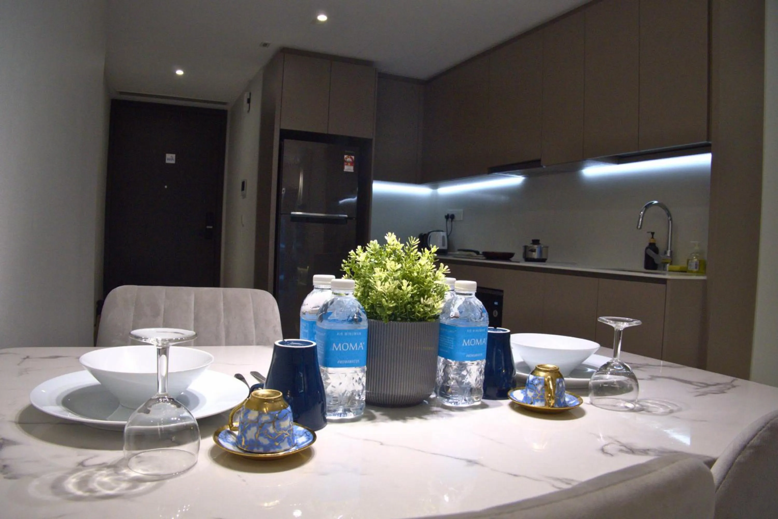 Kitchen or kitchenette in Eaton Residence Yemala