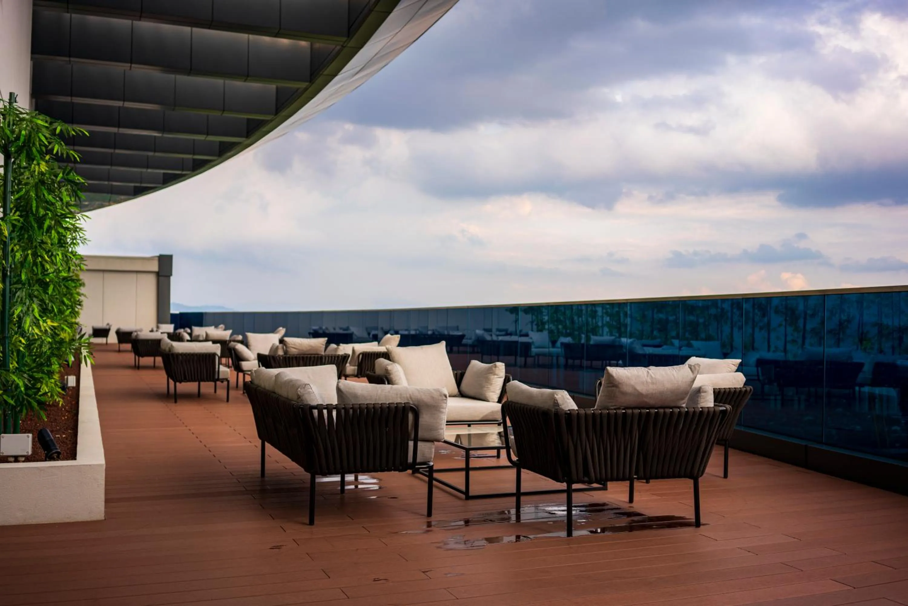 Balcony/Terrace in Eaton Residence Yemala