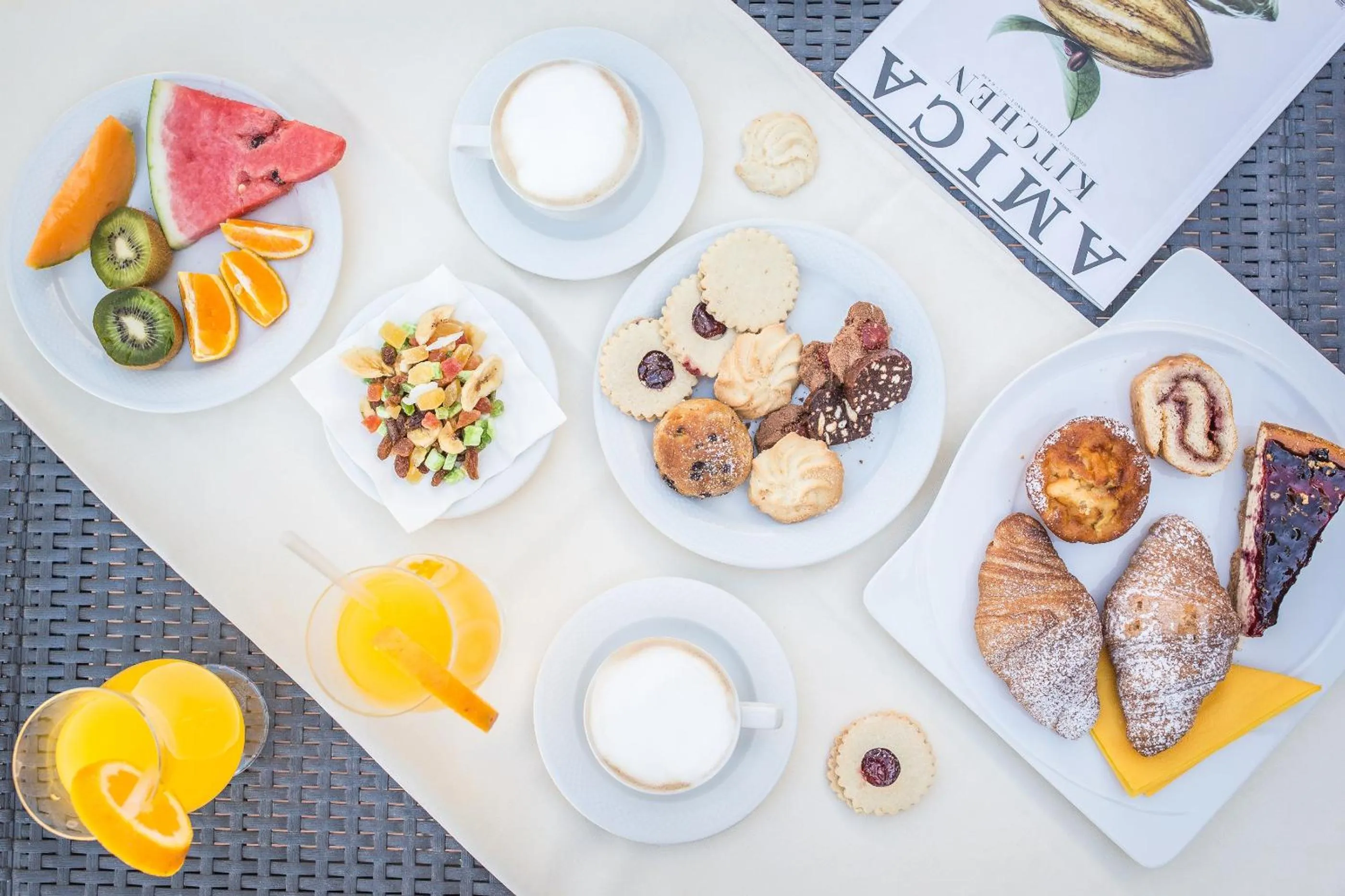 Food close-up in Hotel Royal