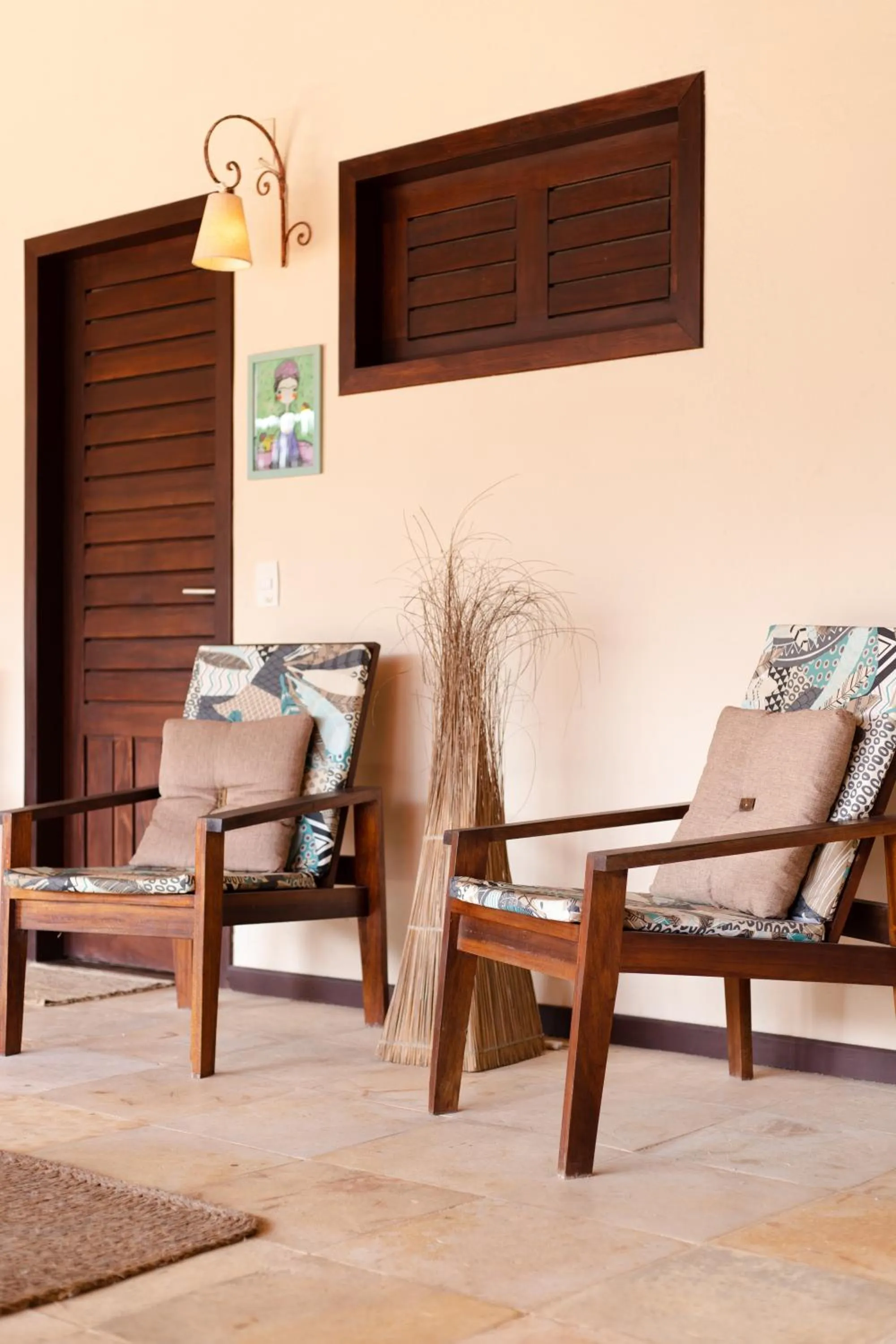 Patio in Pousada La Vie Jeri