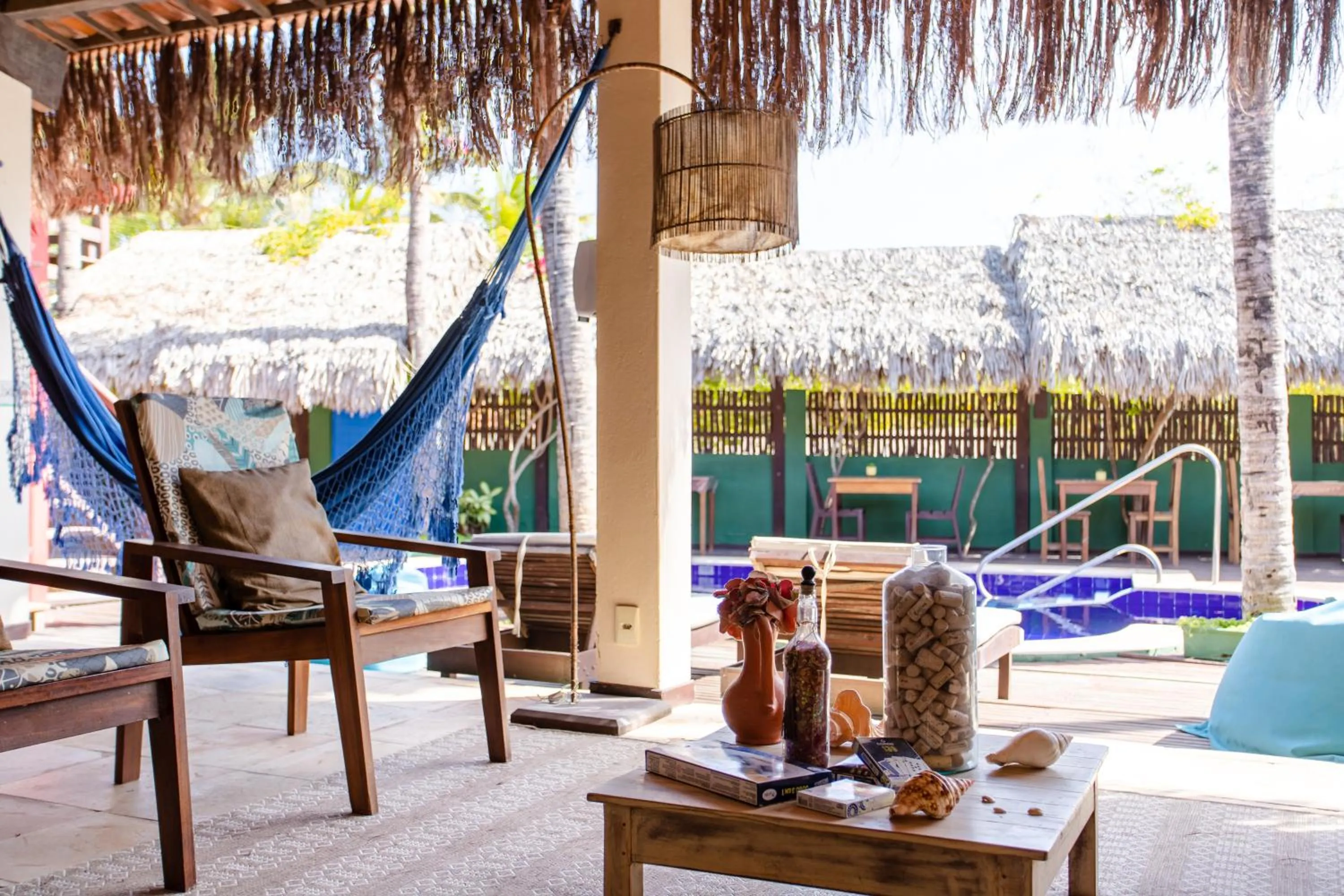 Balcony/Terrace in Pousada La Vie Jeri