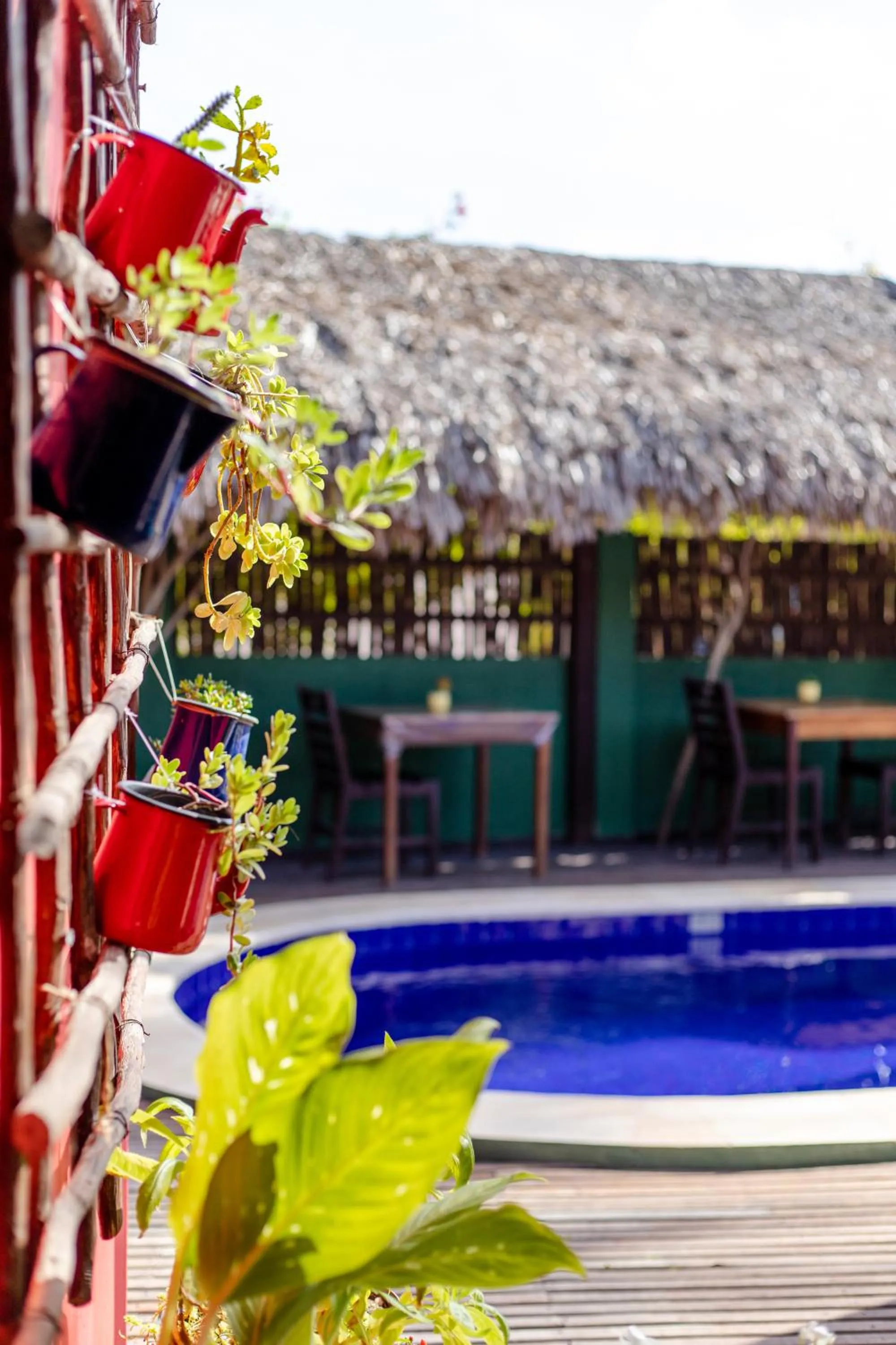 Decorative detail in Pousada La Vie Jeri