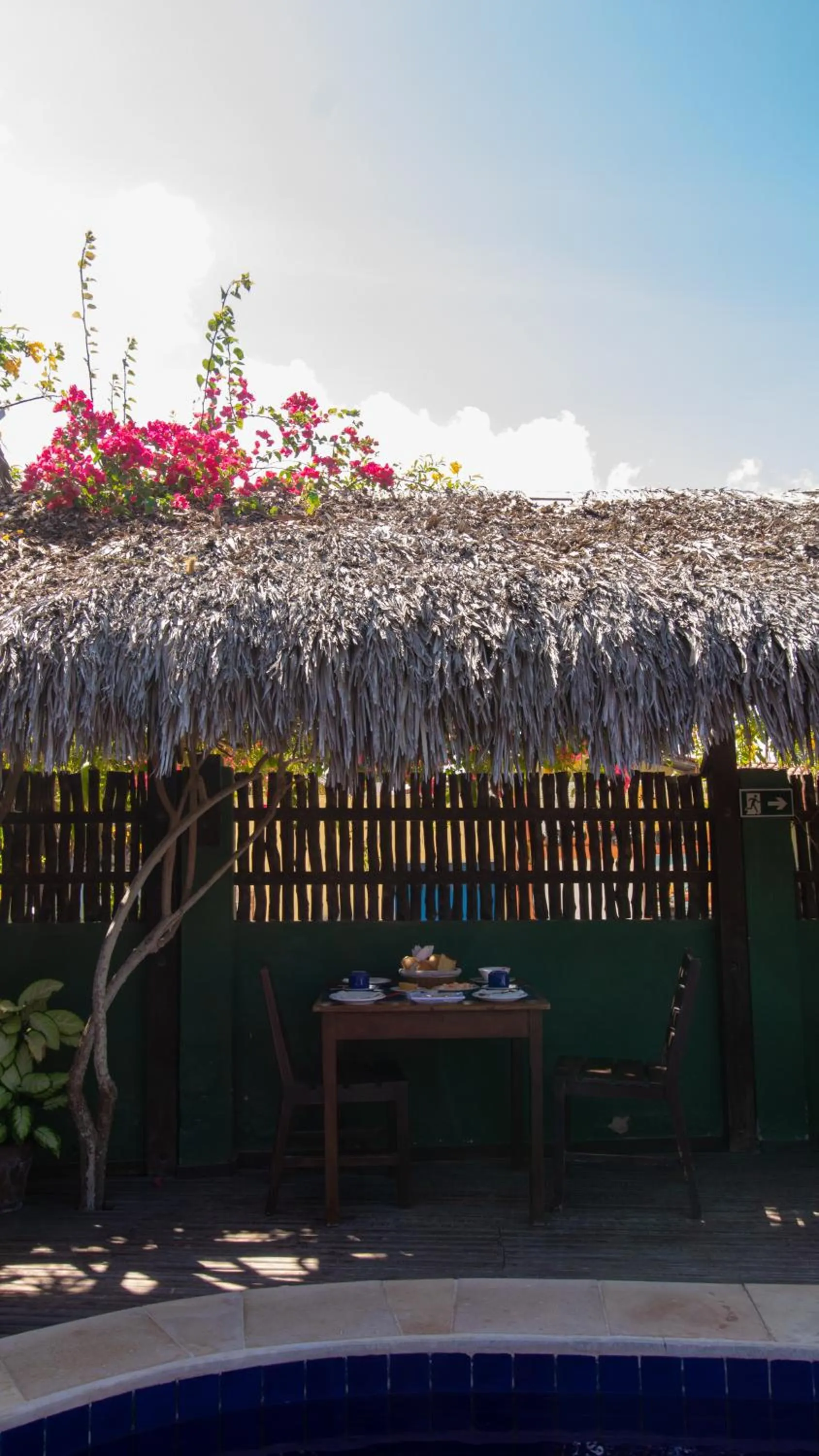 Breakfast in Pousada La Vie Jeri