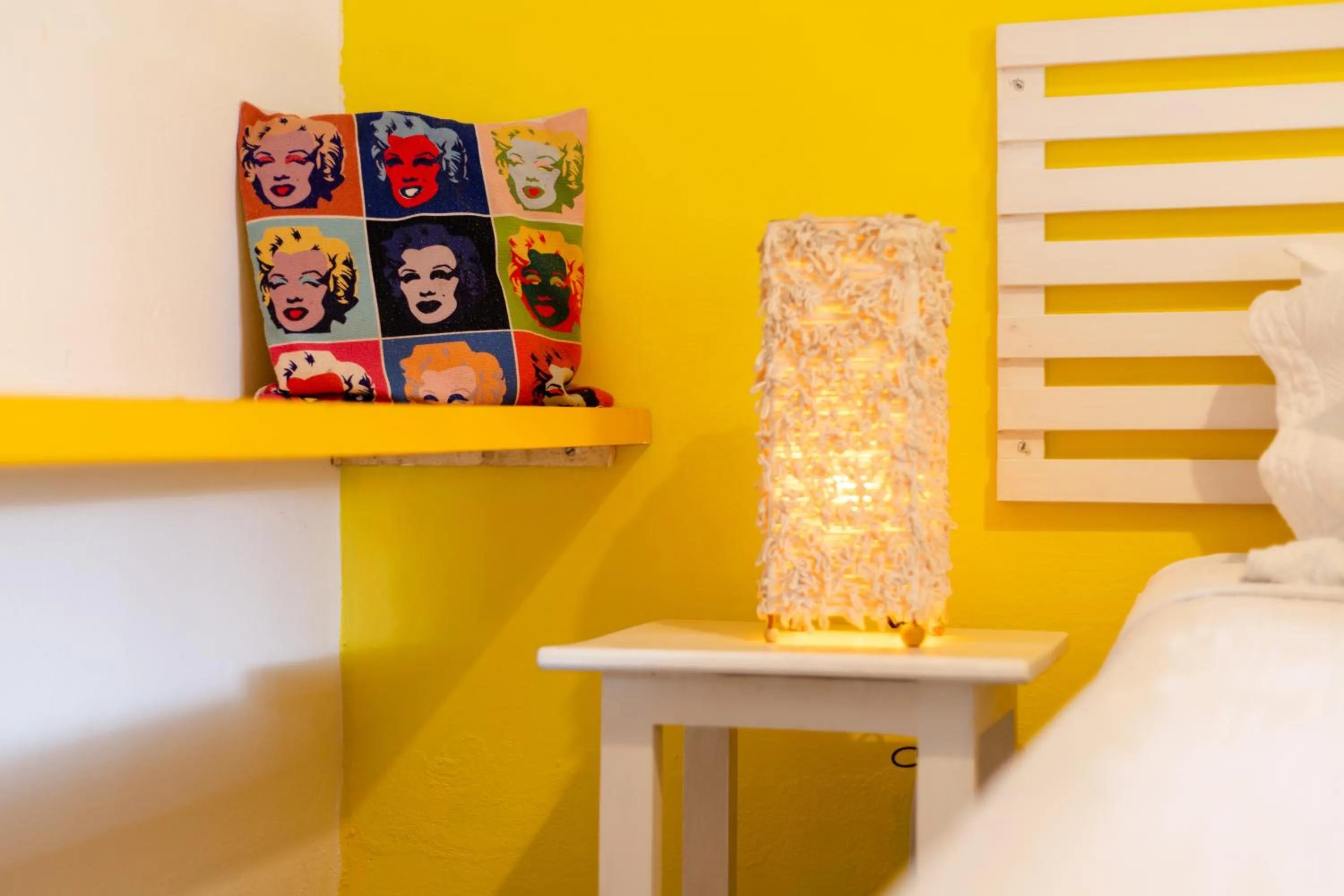 Decorative detail, Bed in Pousada La Vie Jeri