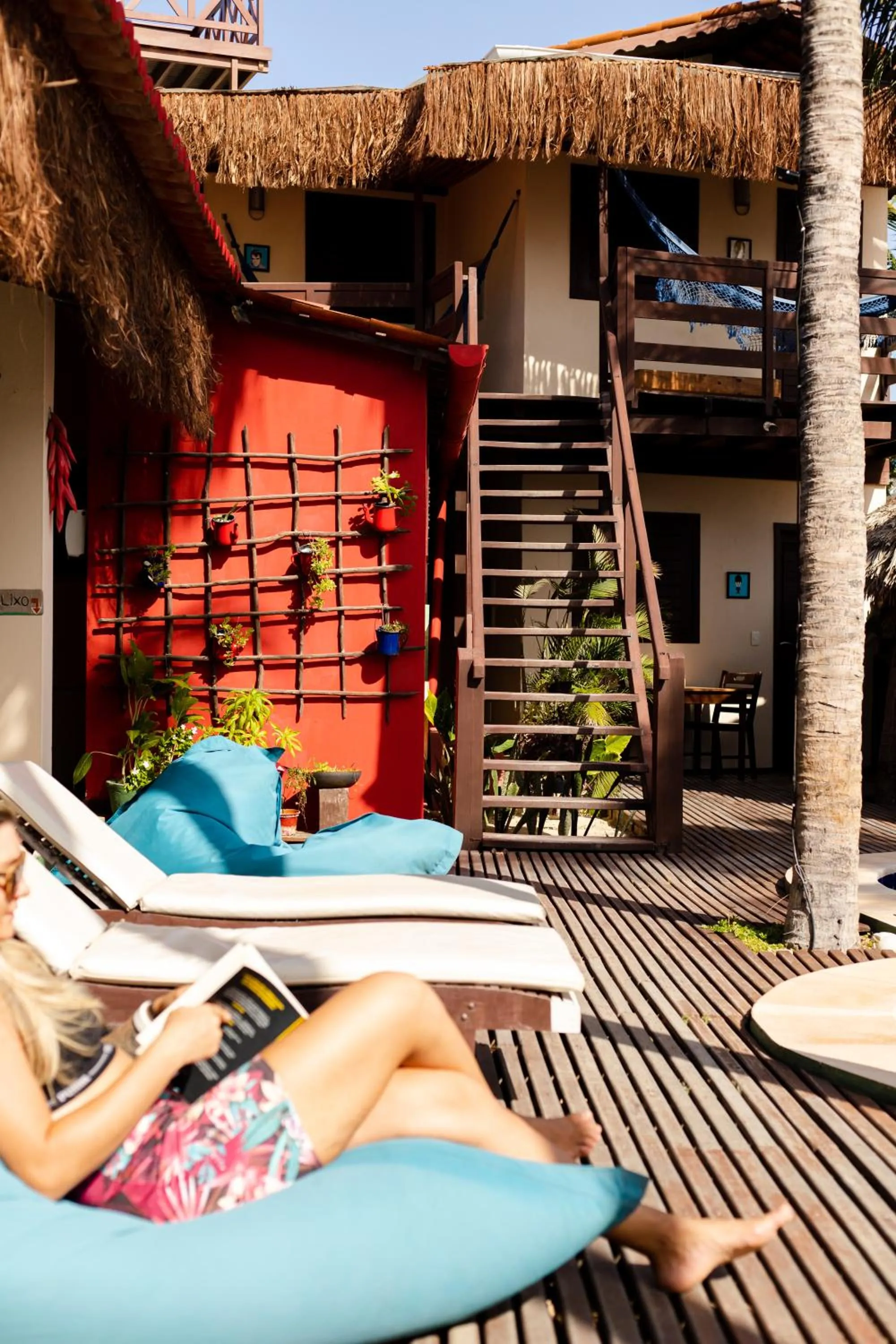 Property building in Pousada La Vie Jeri