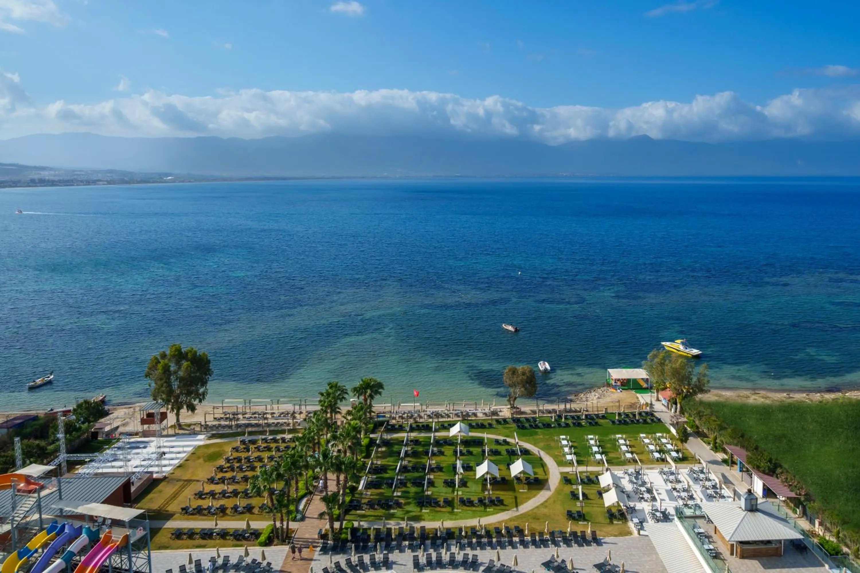 Bird's eye view in Liberty Kuşadası