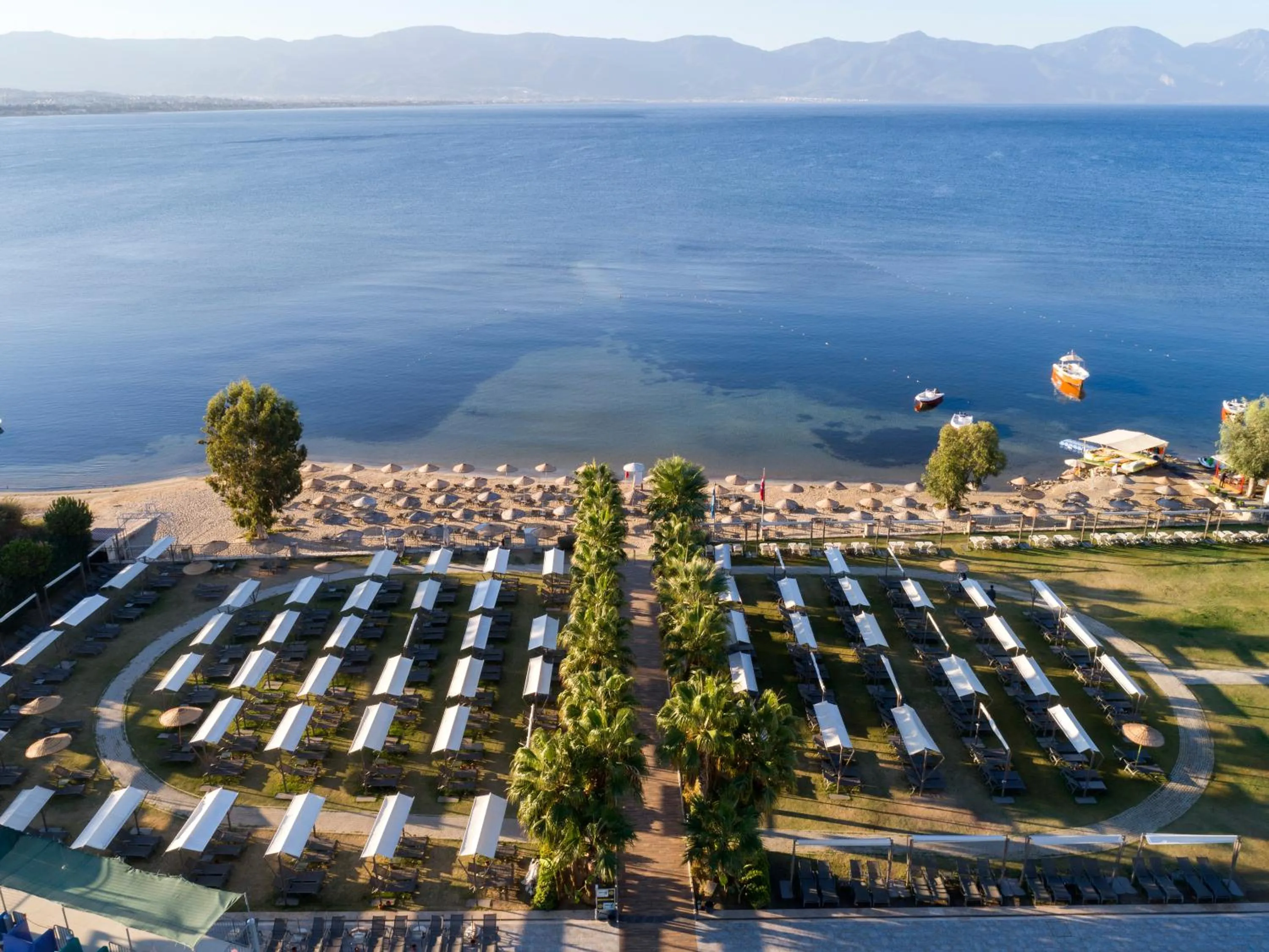 Bird's eye view in Liberty Kuşadası