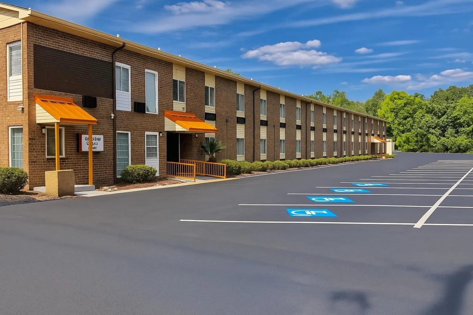 Property building in Raceway Inn