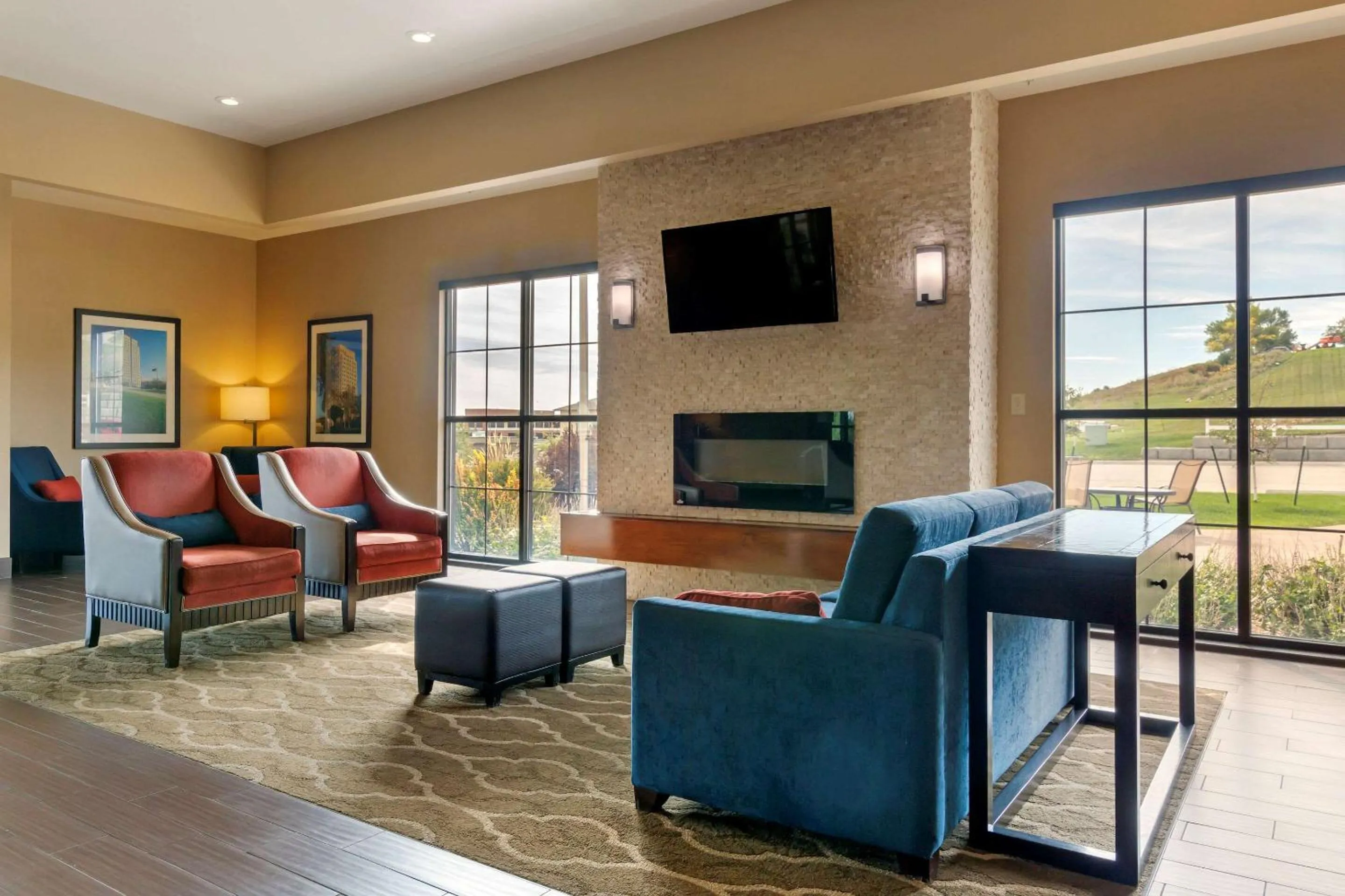 Lobby or reception in Comfort Inn & Suites Mandan - Bismarck
