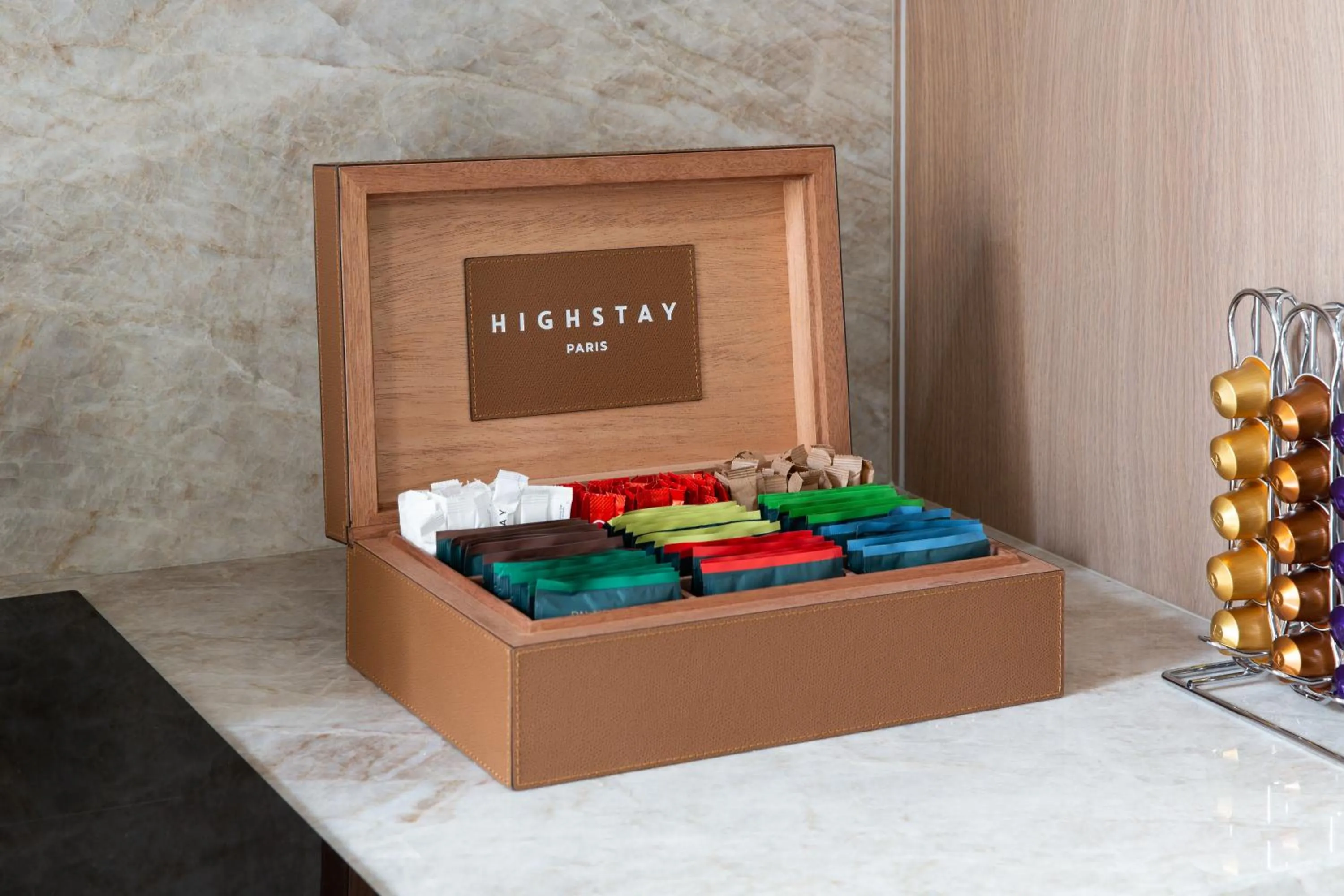 Coffee/tea facilities in HIGHSTAY - Luxury Serviced Apartments - Bourse