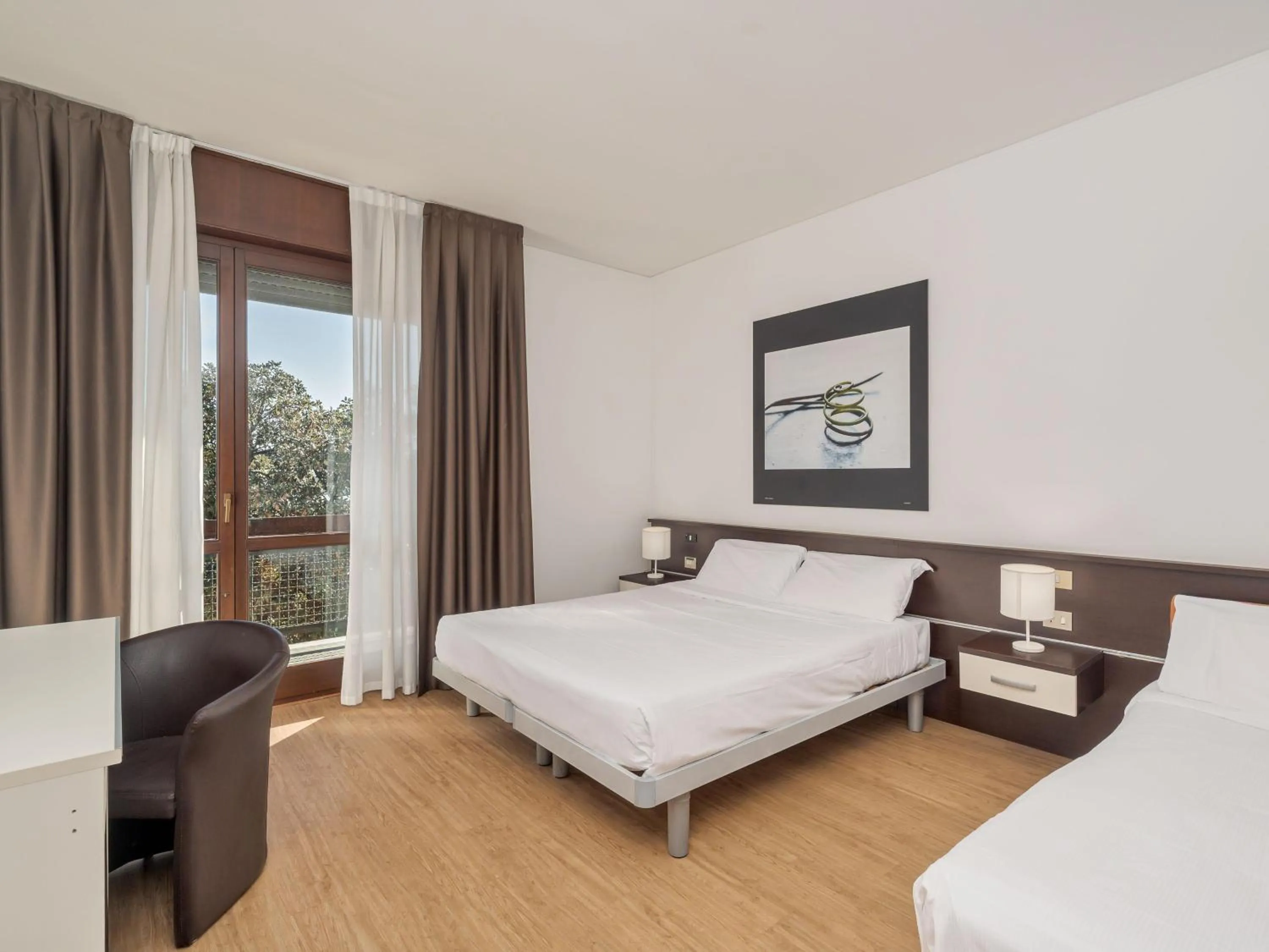 Photo of the whole room, Bed in B&B HOTEL Eurorest Conegliano