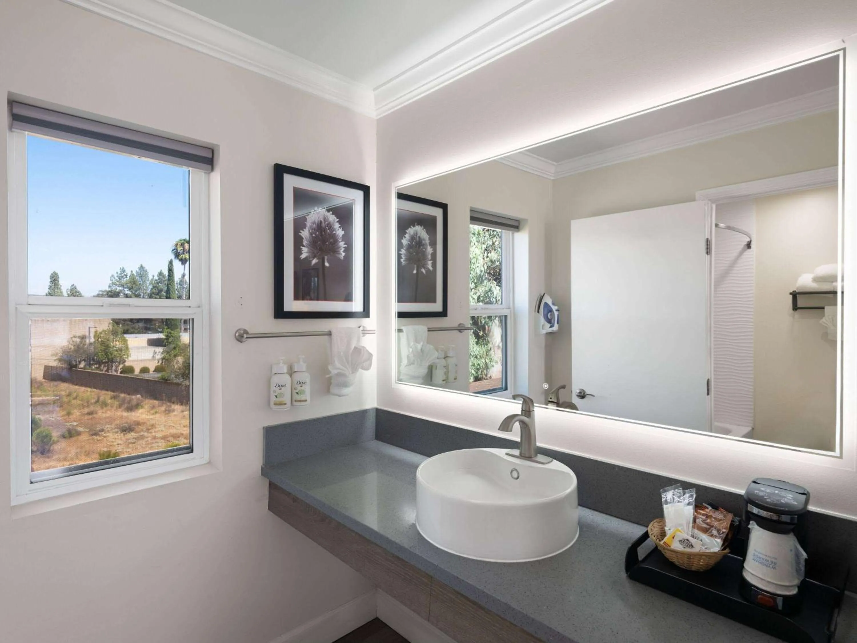 Bathroom in Ramada by Wyndham San Diego Poway Miramar